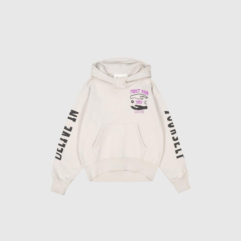 Champion Kadın Gri Sweatshirt