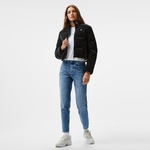 Calvin Klein Jeans Soft Touch Short Fitted Kadın Siyah Ceket