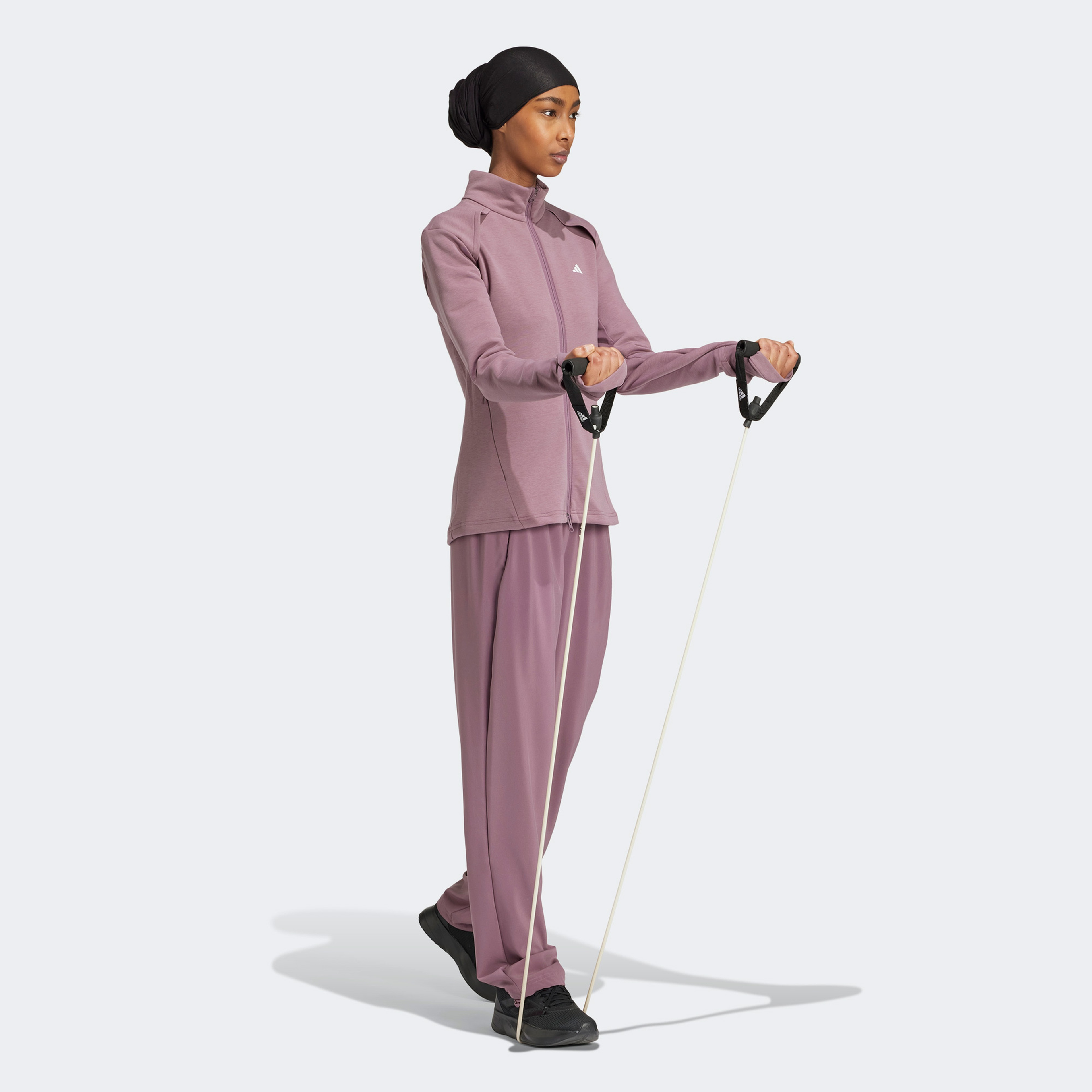 adidas Training Cover Up Kadın Mor Ceket