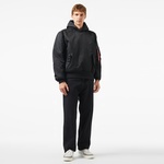 Alpha Industries Pull-Over Hooded Ma-1 Unisex Siyah Sweatshirt