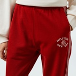 Tommy Hilfiger Varsity Regular Kadın Kırmızı Eşofman Altı