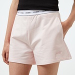 Guess Carrie Shorts Org. Co Cozy Fleece 250 Kadın Pembe Şort