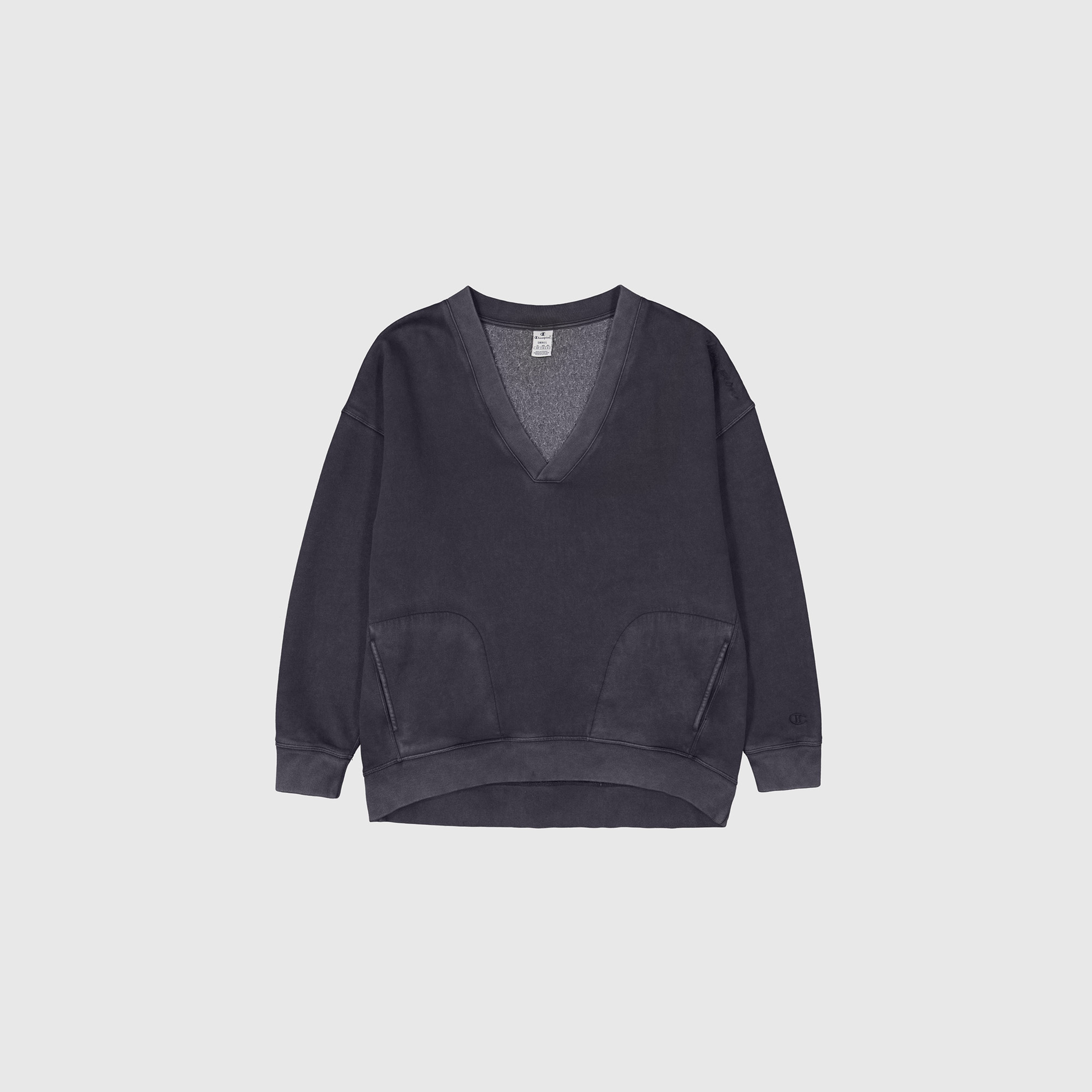 Champion Kadın Siyah Sweatshirt