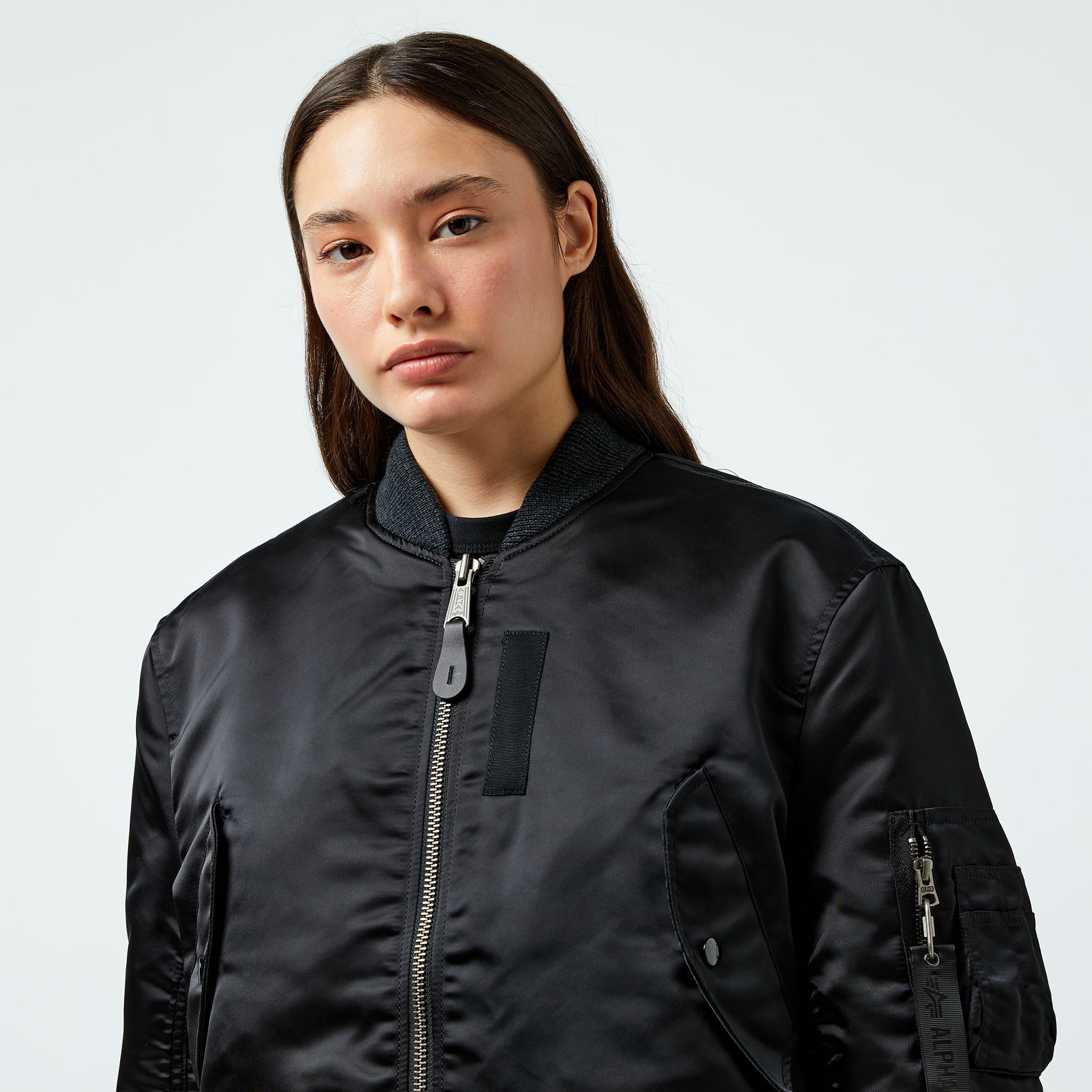 Alpha Industries Ma-1 Liner Kadın Siyah Ceket