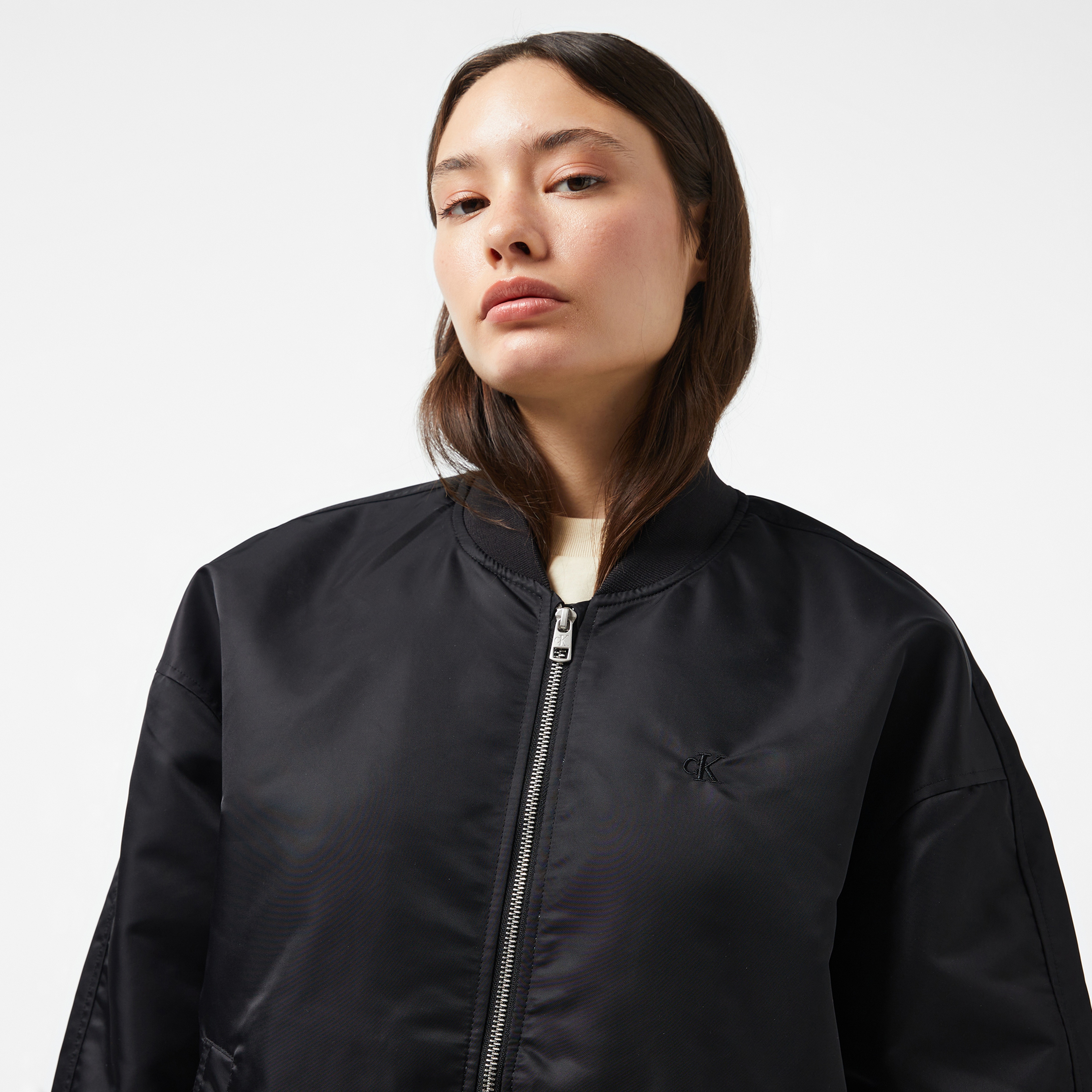 Calvin Klein Jeans Kadın Siyah Mont