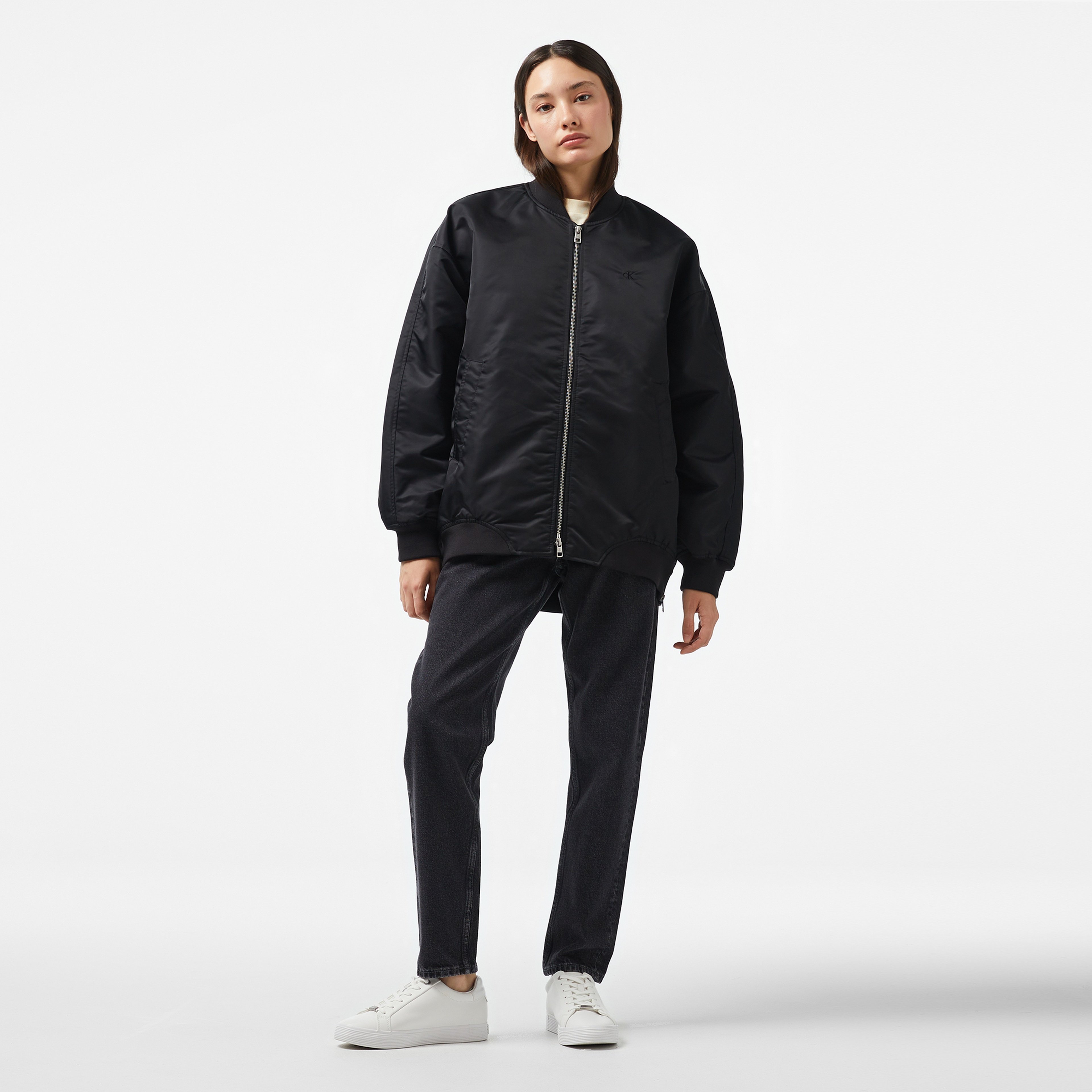 Calvin Klein Jeans Kadın Siyah Mont