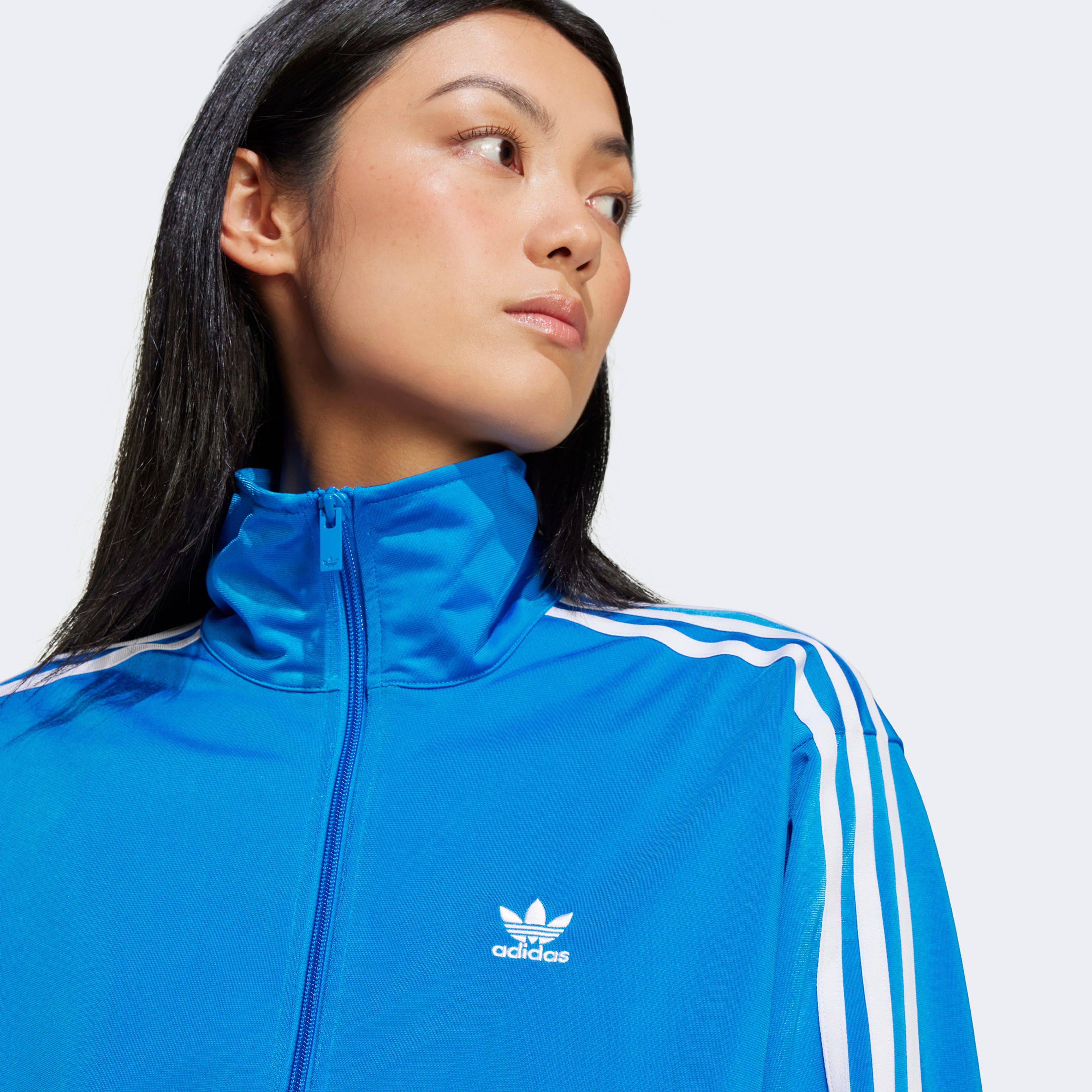 adidas Firebird Tt Kadın Mavi Eşofman Üstü