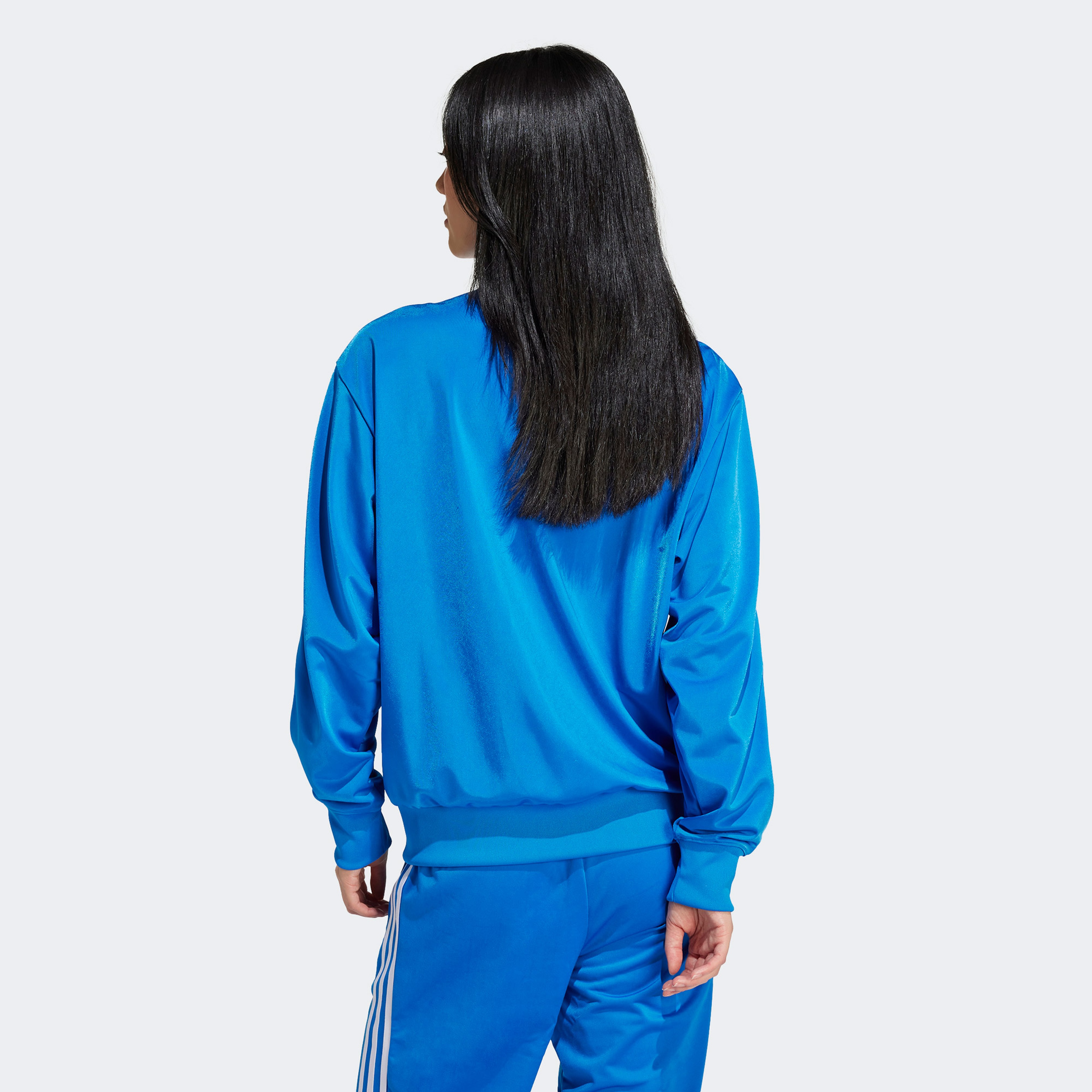adidas Firebird Tt Kadın Mavi Eşofman Üstü