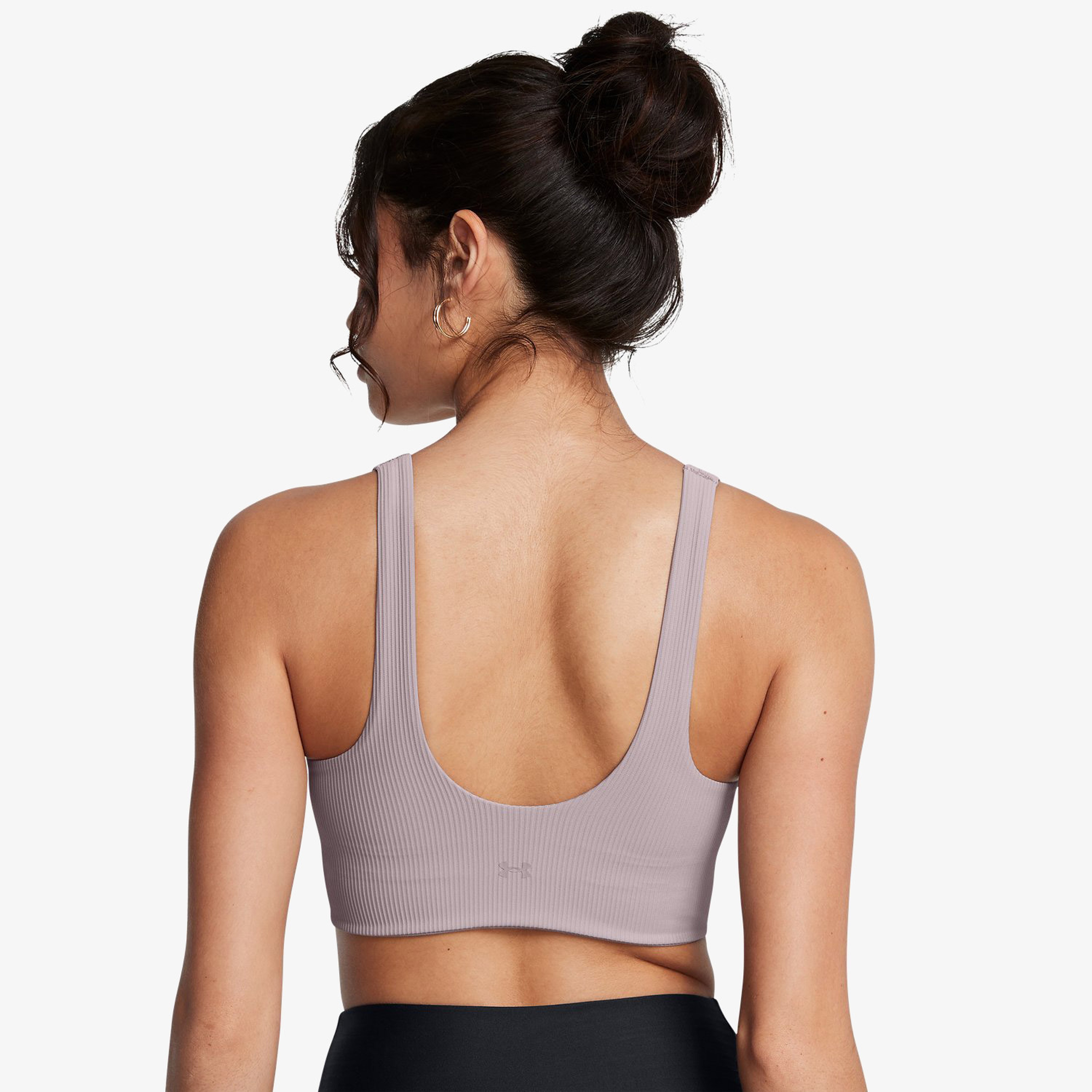 Under Armour Meridian Rib Bralette Kadın Gri Bra