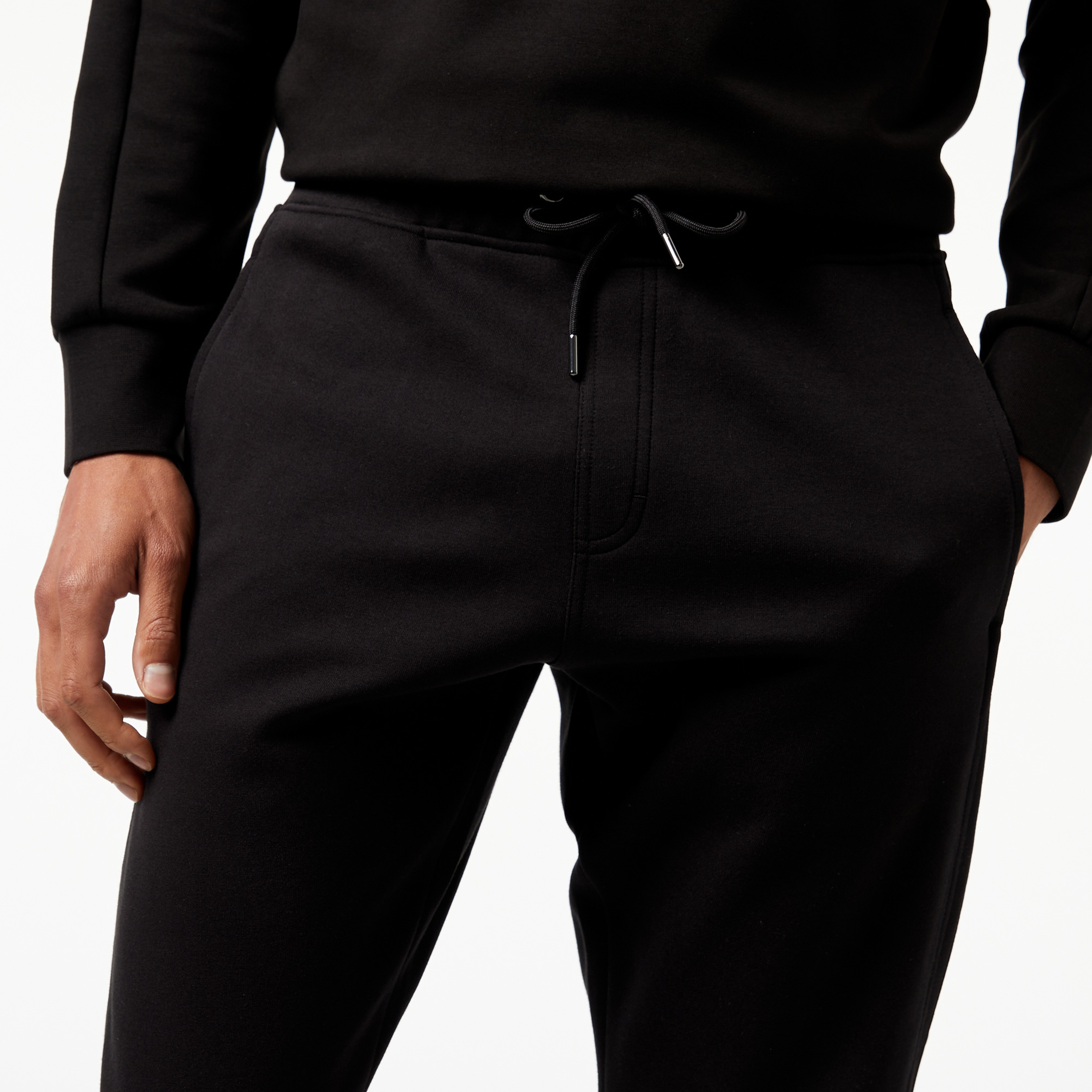Calvin Klein Logo Tape Erkek Siyah Eşofman Altı