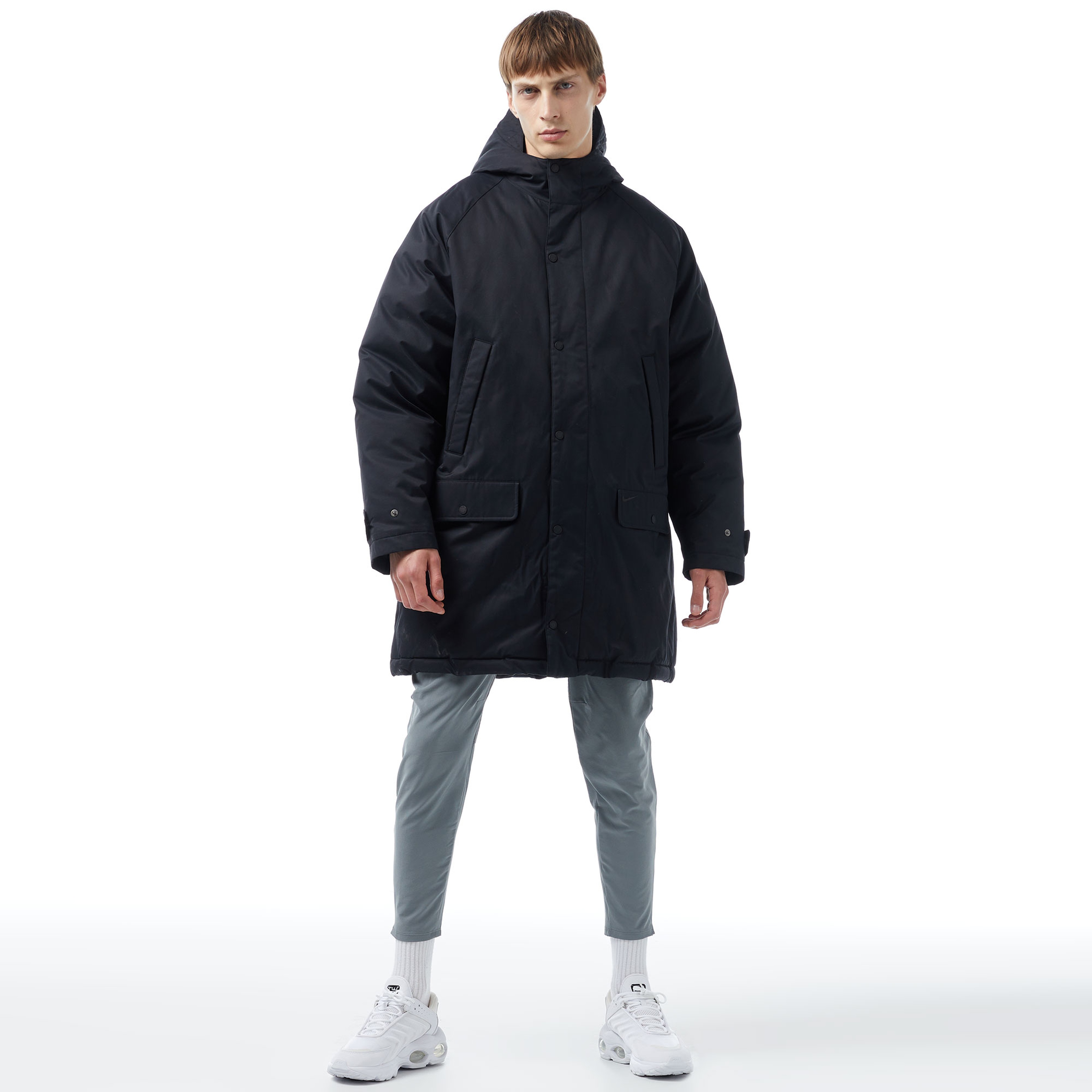 Nike Life Filled Erkek Siyah Ceket