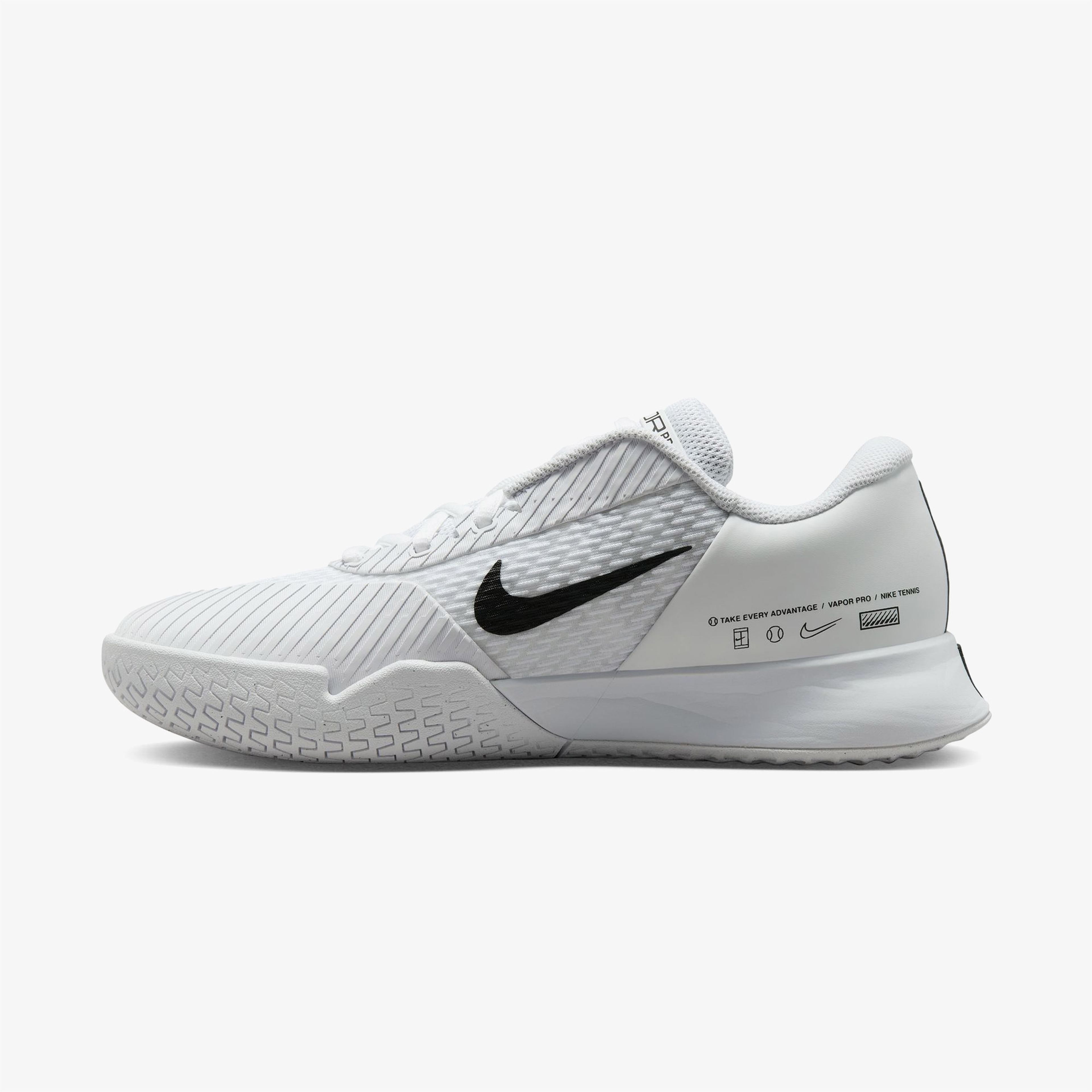Nike Court Air Zoom Vapor Pro 2 Kadın Beyaz Tenis Ayakkabısı