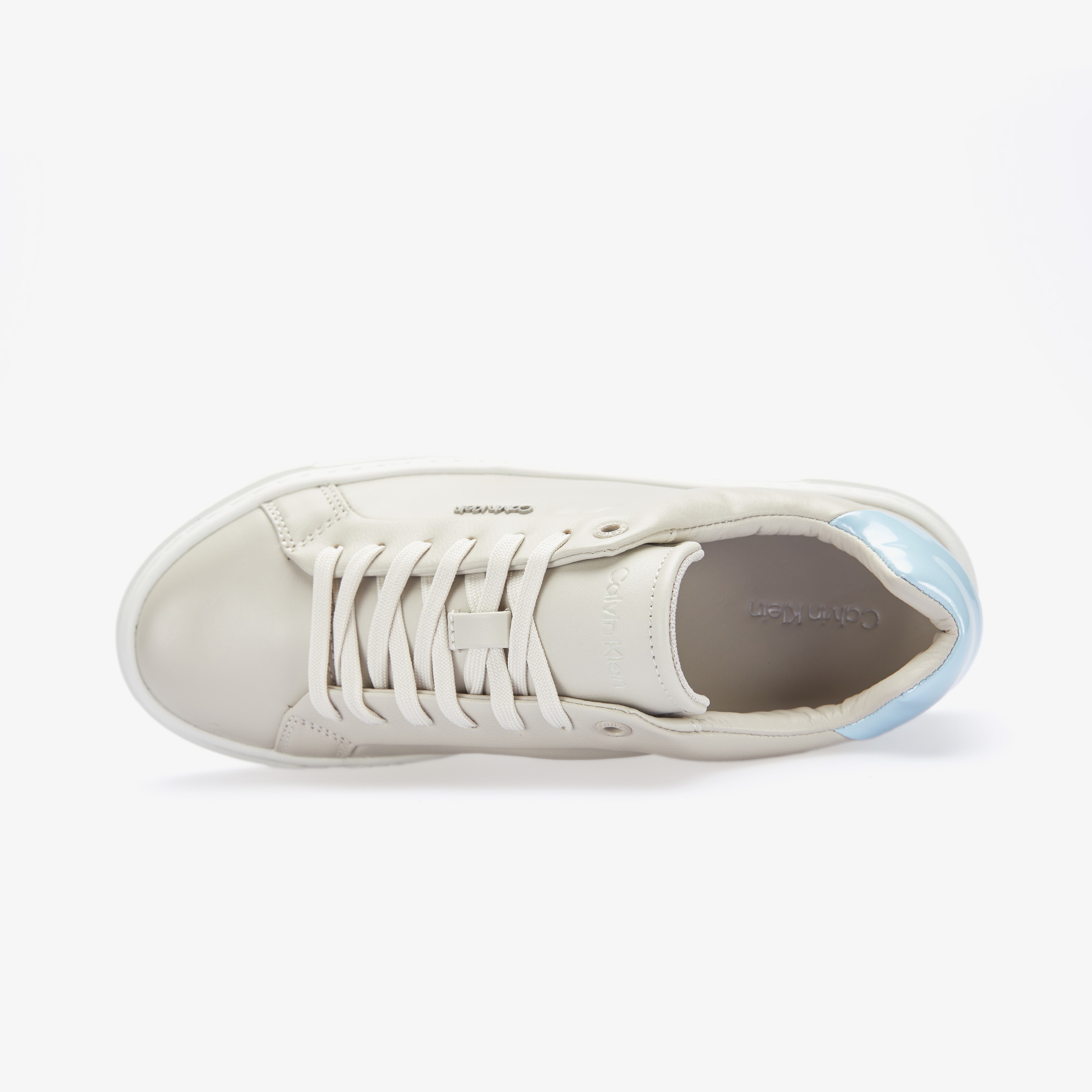 Calvin Klein Cupsole Lace Up Kadın Gri Spor Ayakkabı