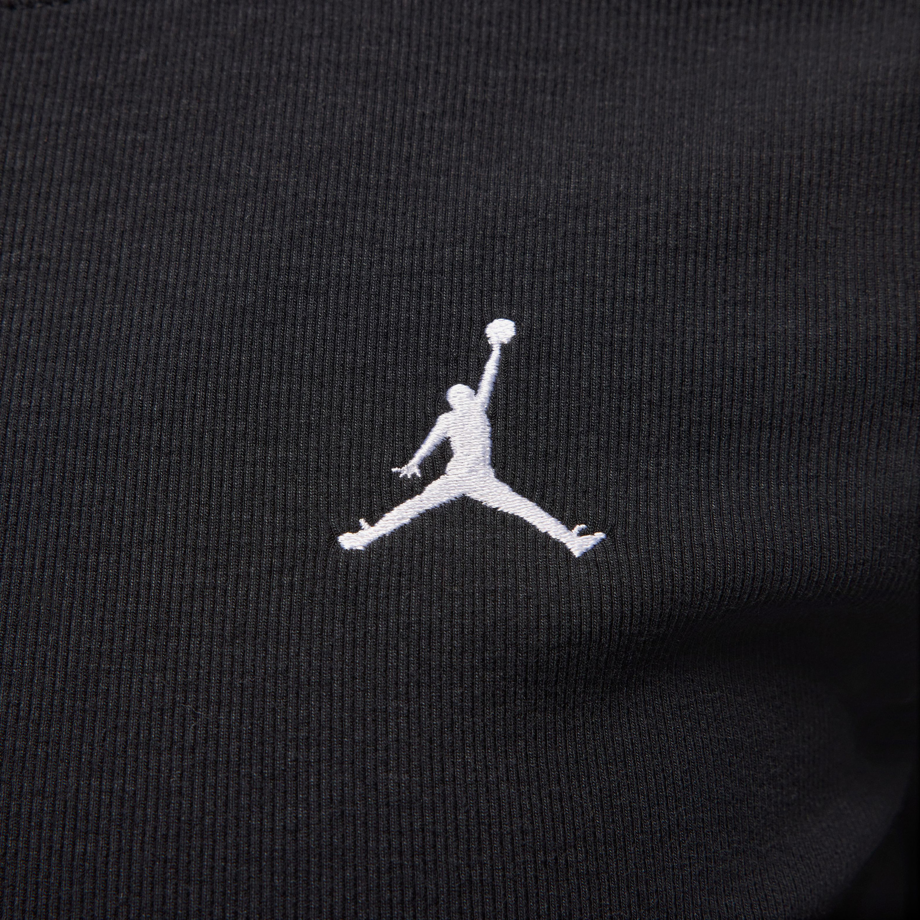 Jordan Knit Top Kadın Siyah T-Shirt