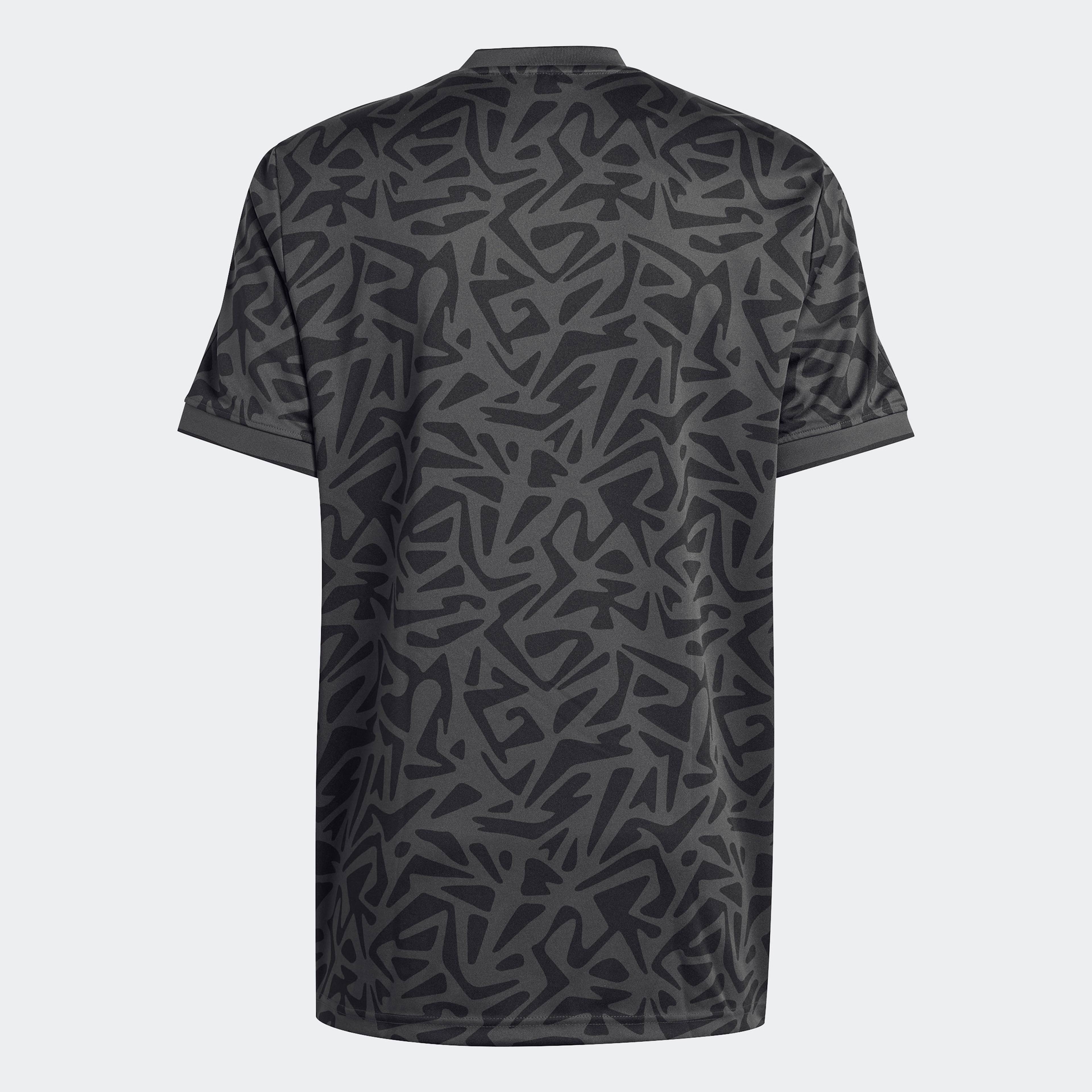 adidas Allover Print Jersey Erkek Gri T-Shirt