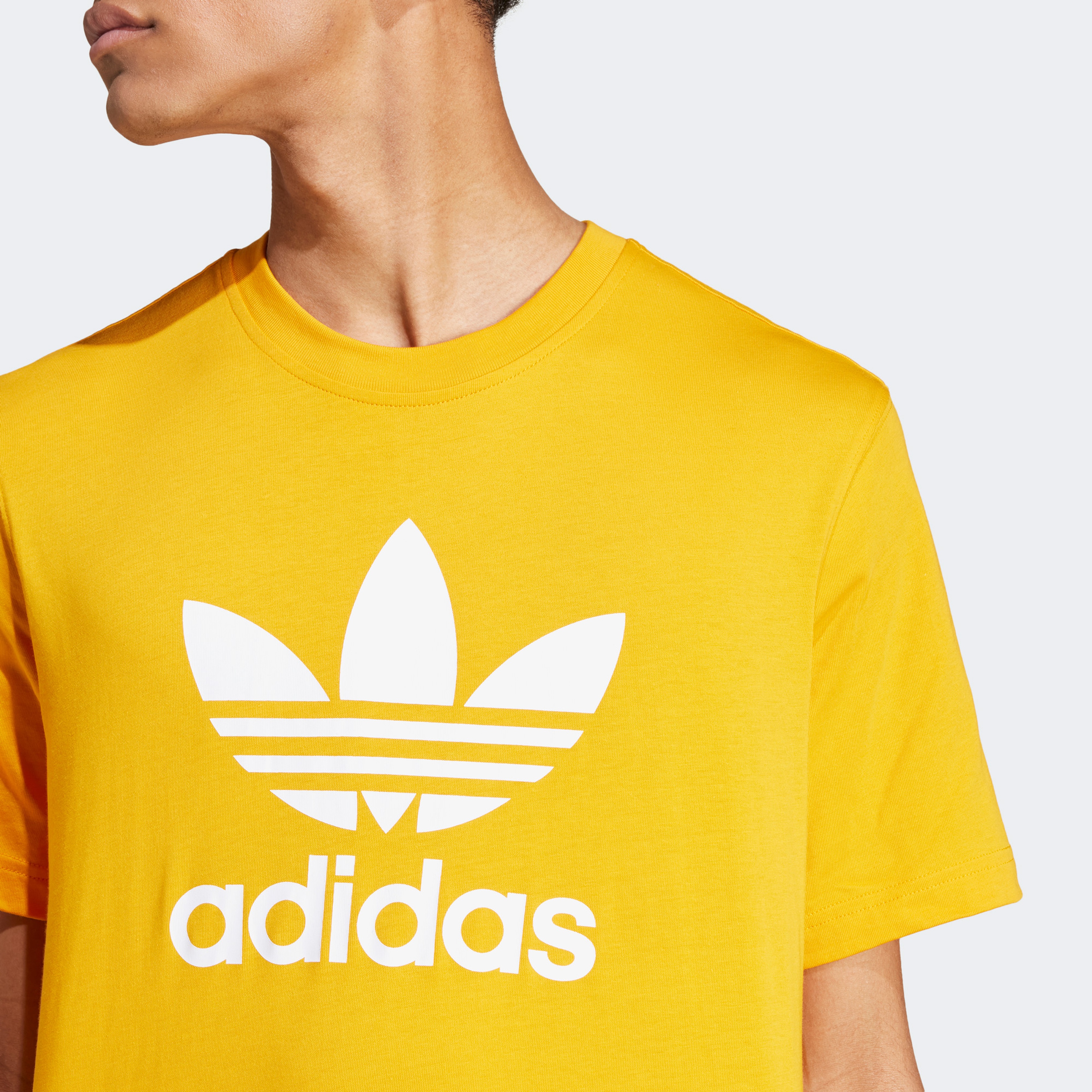 adidas Trefoil T-Shirt Erkek Turuncu T-Shirt