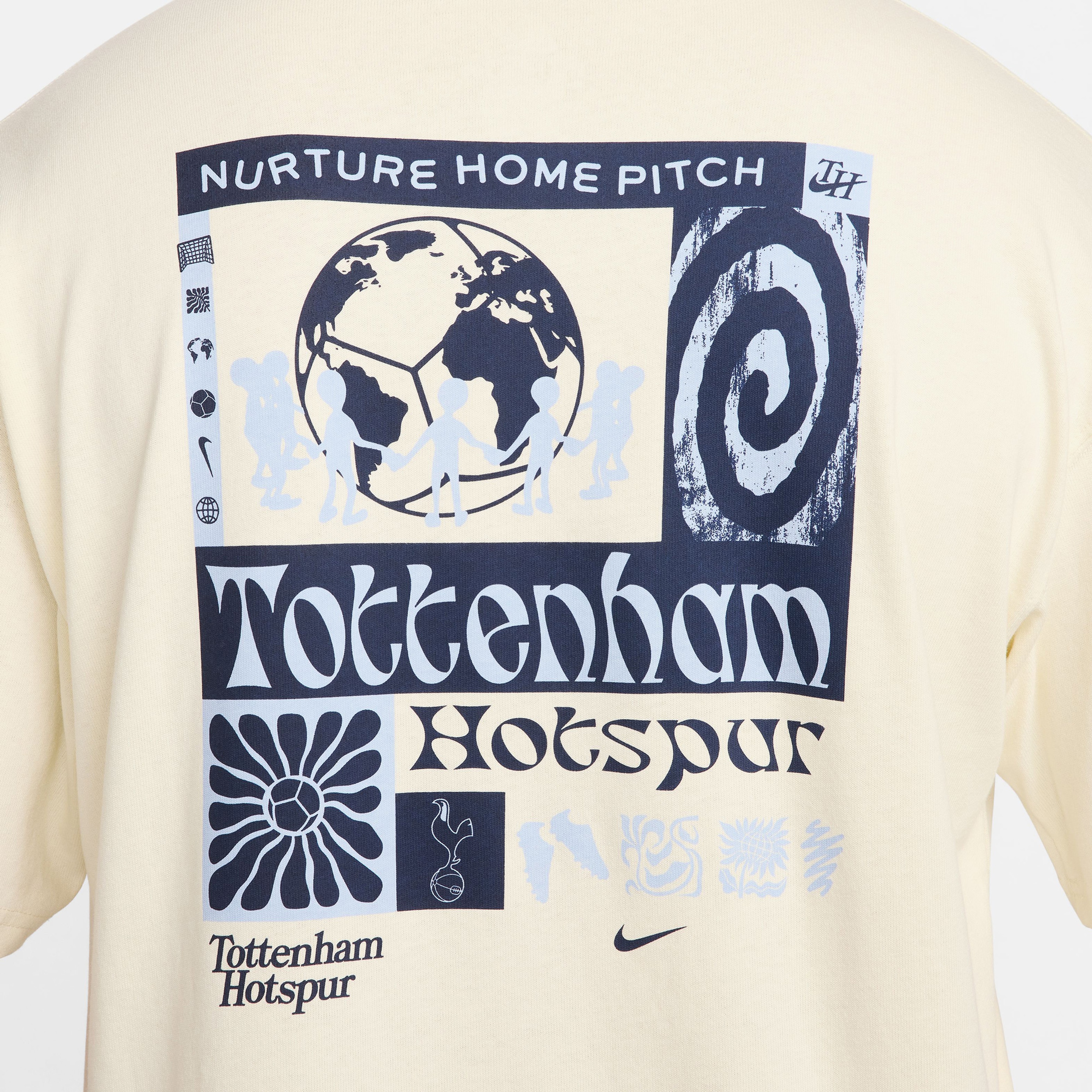 Nike Tottenham Hotspur Erkek Krem Rengi T-Shirt