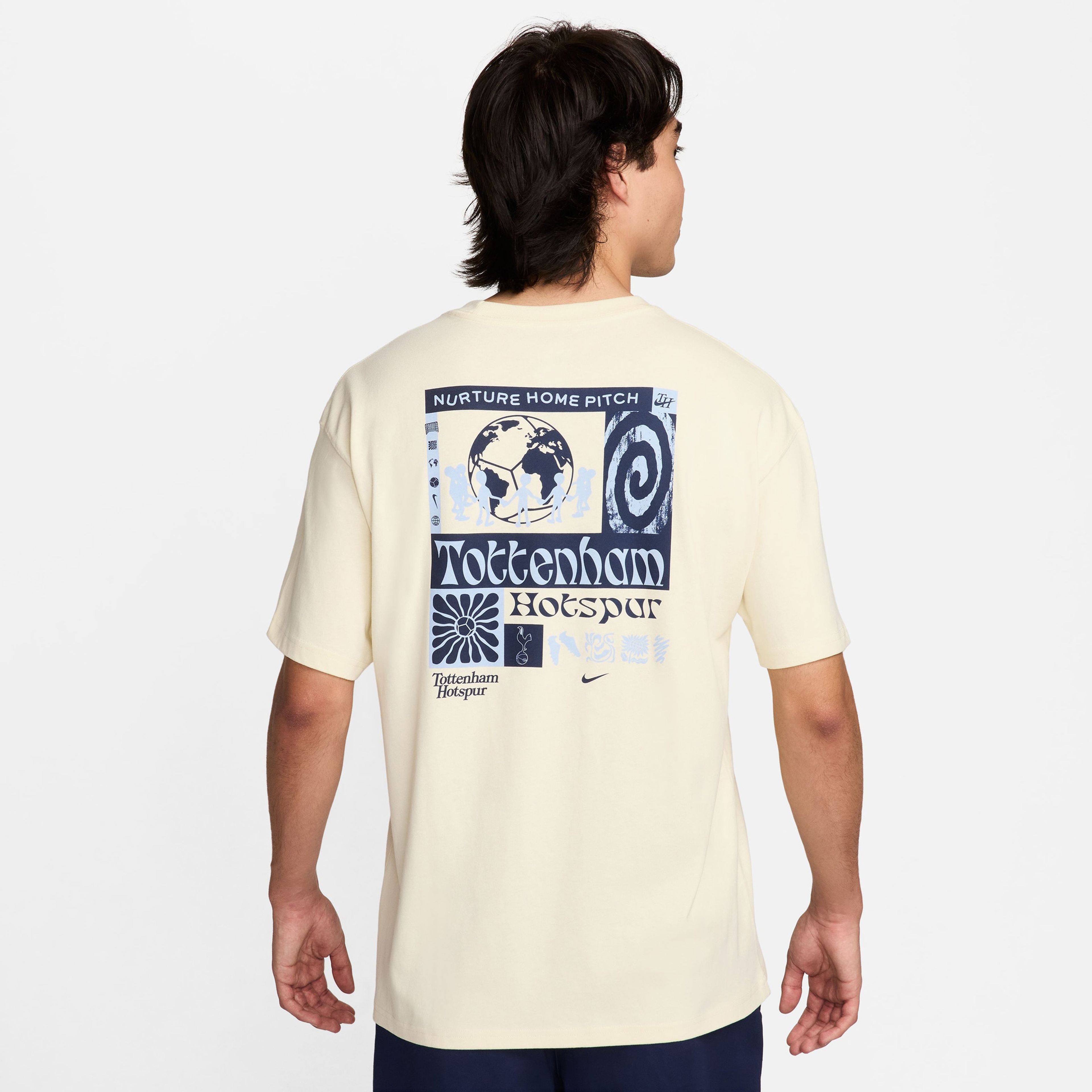 Nike Tottenham Hotspur Erkek Krem Rengi T-Shirt