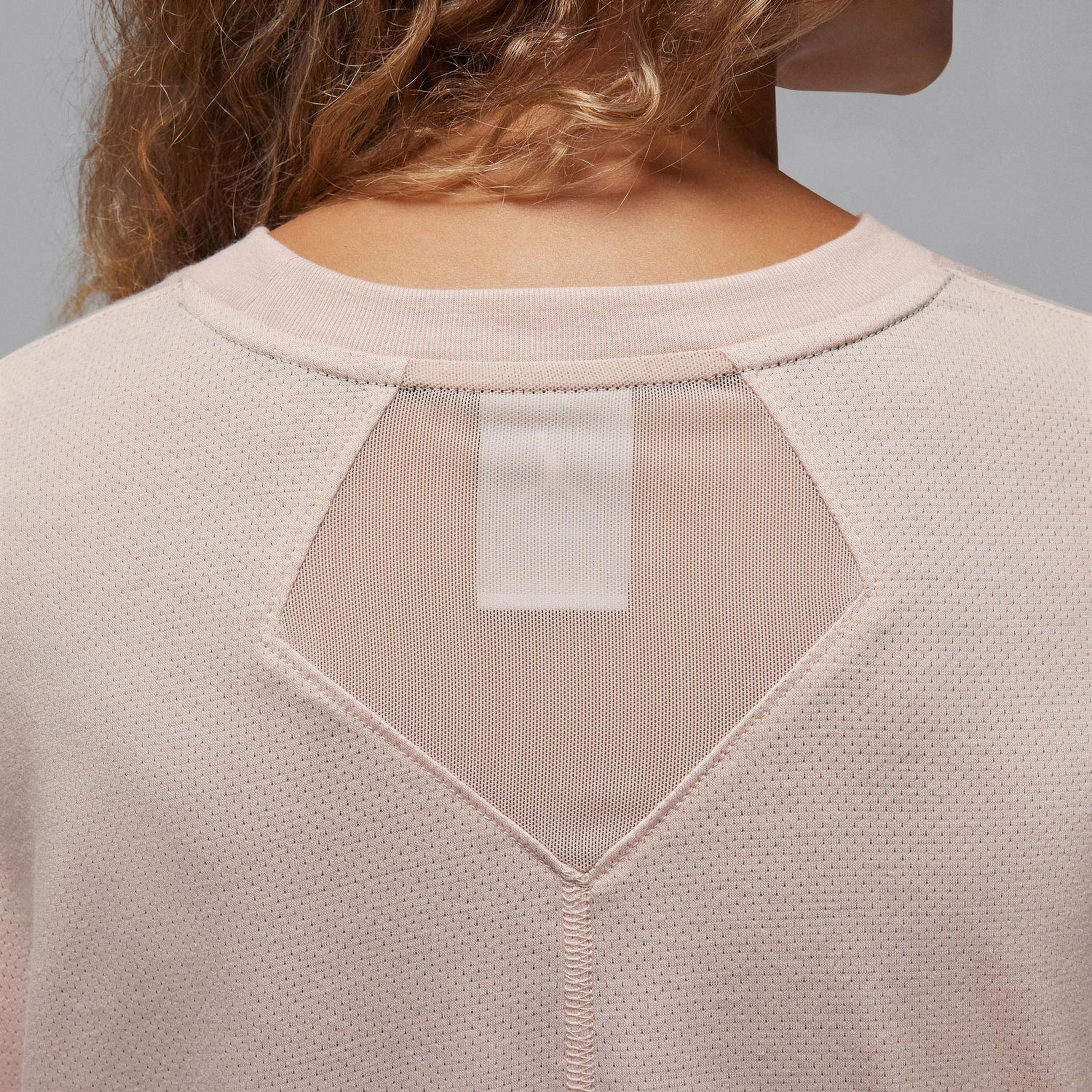 Jordan Sport Diamond Kadın Bej T-Shirt