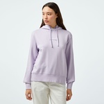 Calvin Klein Jeans Washed Monologo Regular Kadın Mor Hoodie