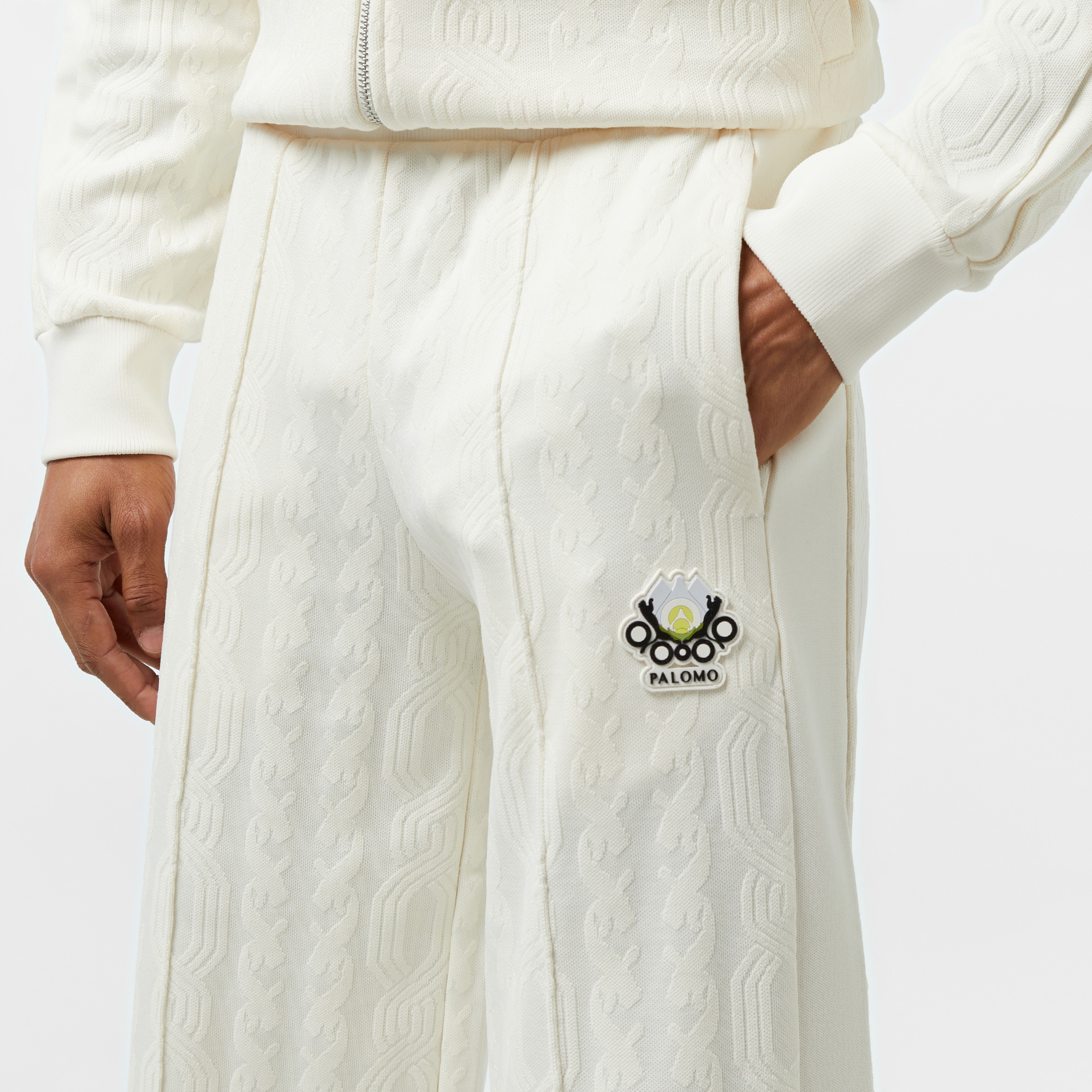 Puma X Palomo T7 Erkek Krem Rengi Eşofman Altı