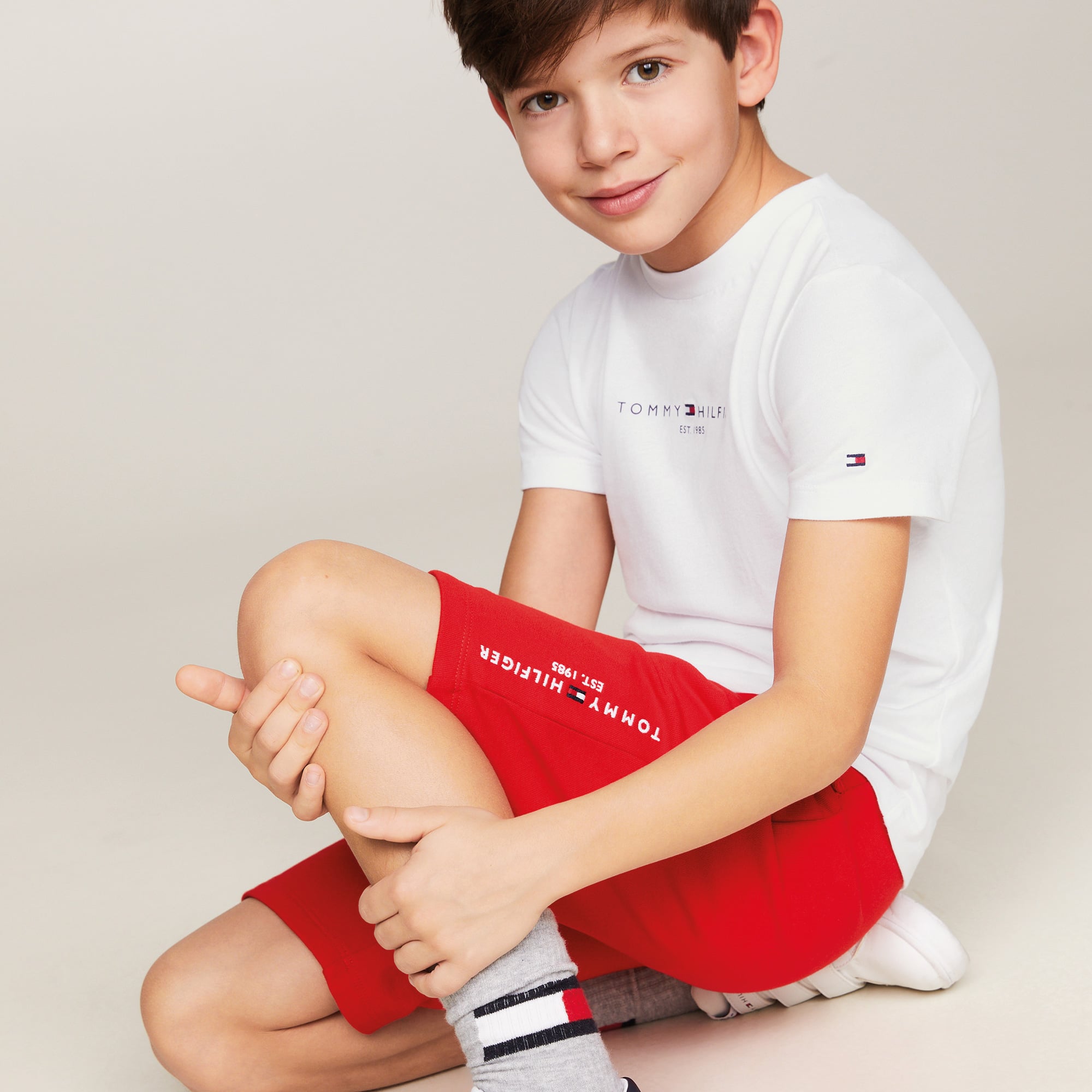 Tommy Hilfiger Essential Set Çocuk Kırmızı Eşofman
