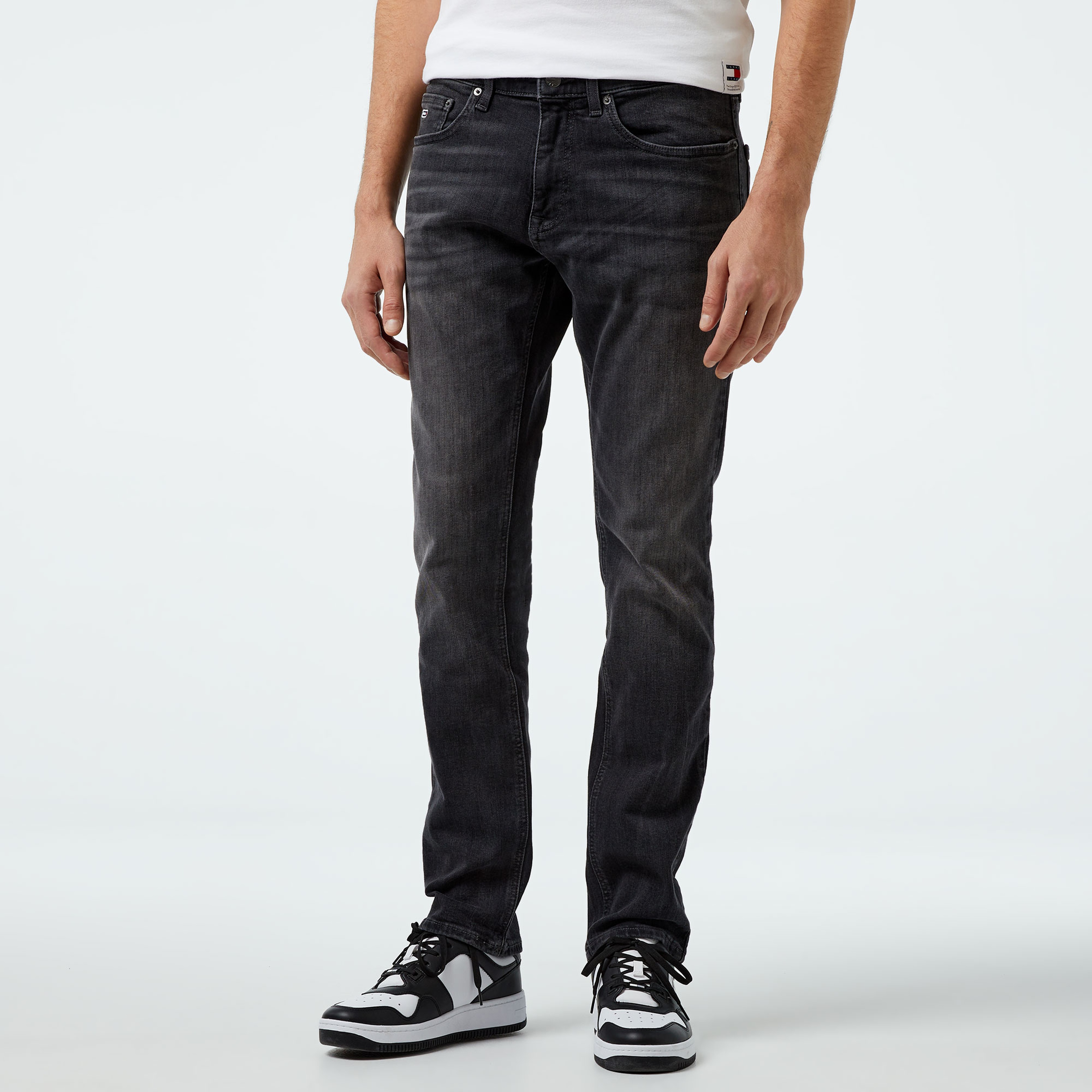 Tommy Hilfiger Jeans Scanton Slim Erkek Siyah Jean