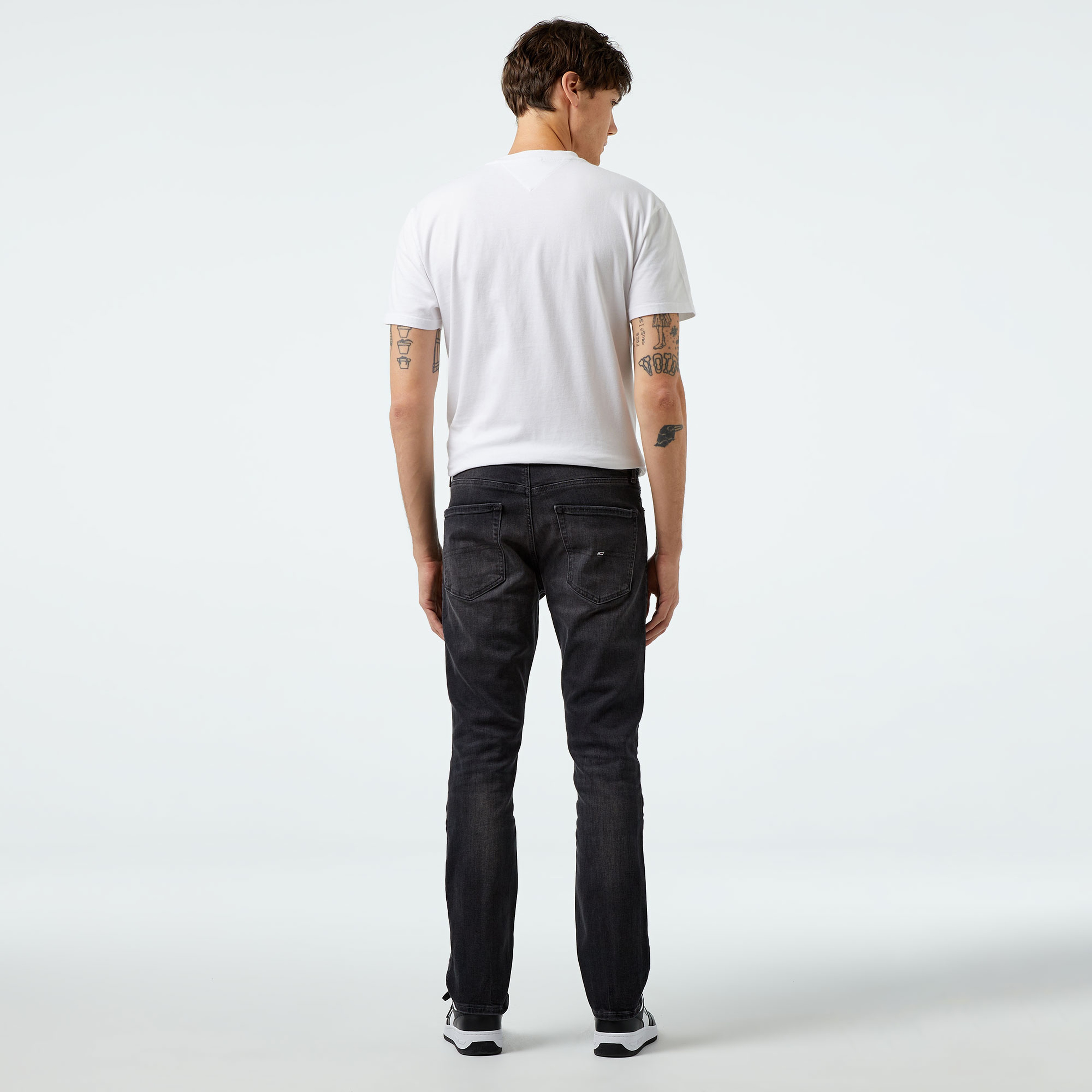 Tommy Hilfiger Jeans Scanton Slim Erkek Siyah Jean
