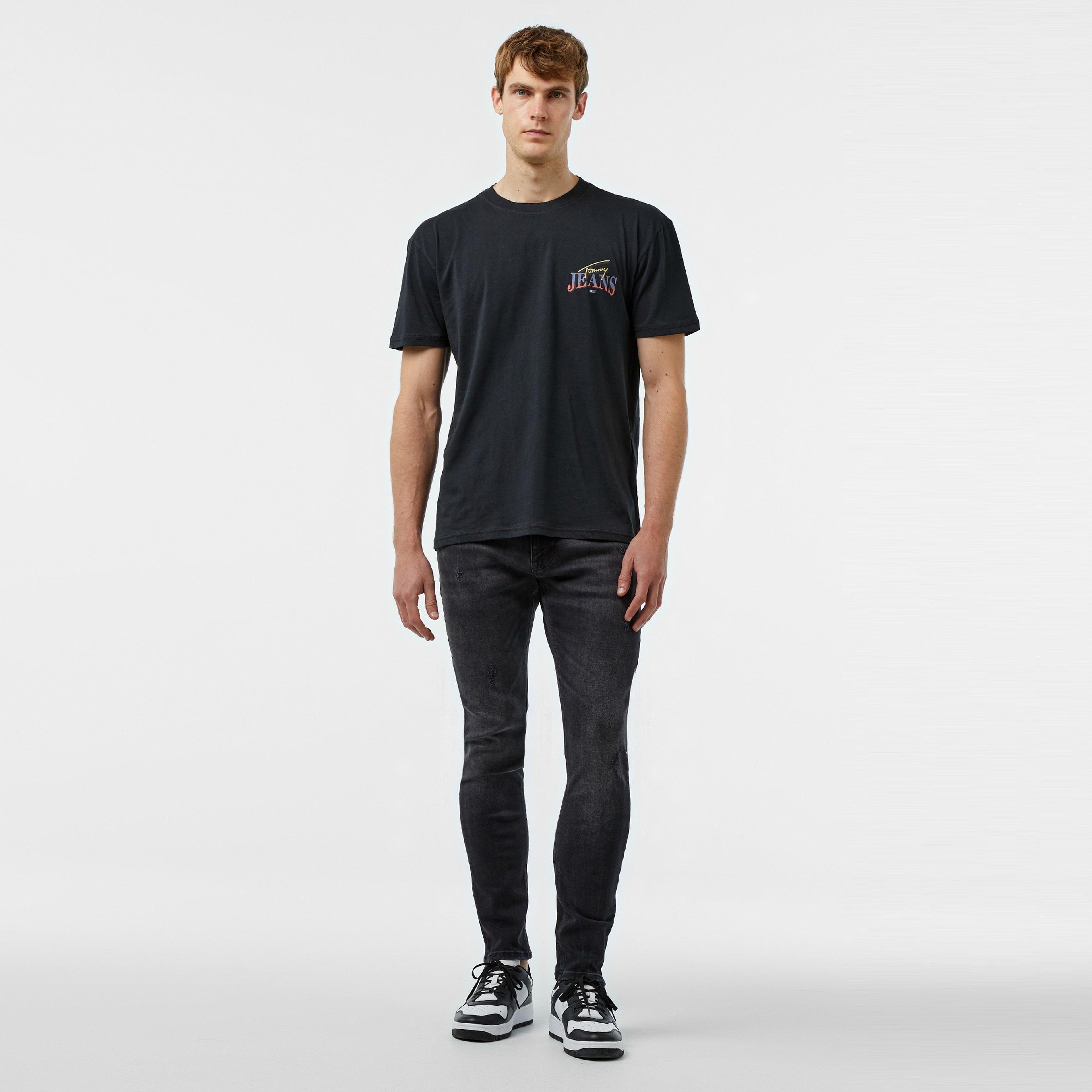 Tommy Hilfiger Jeans Austin Slim Tprd Dh3384 Erkek Siyah Jean