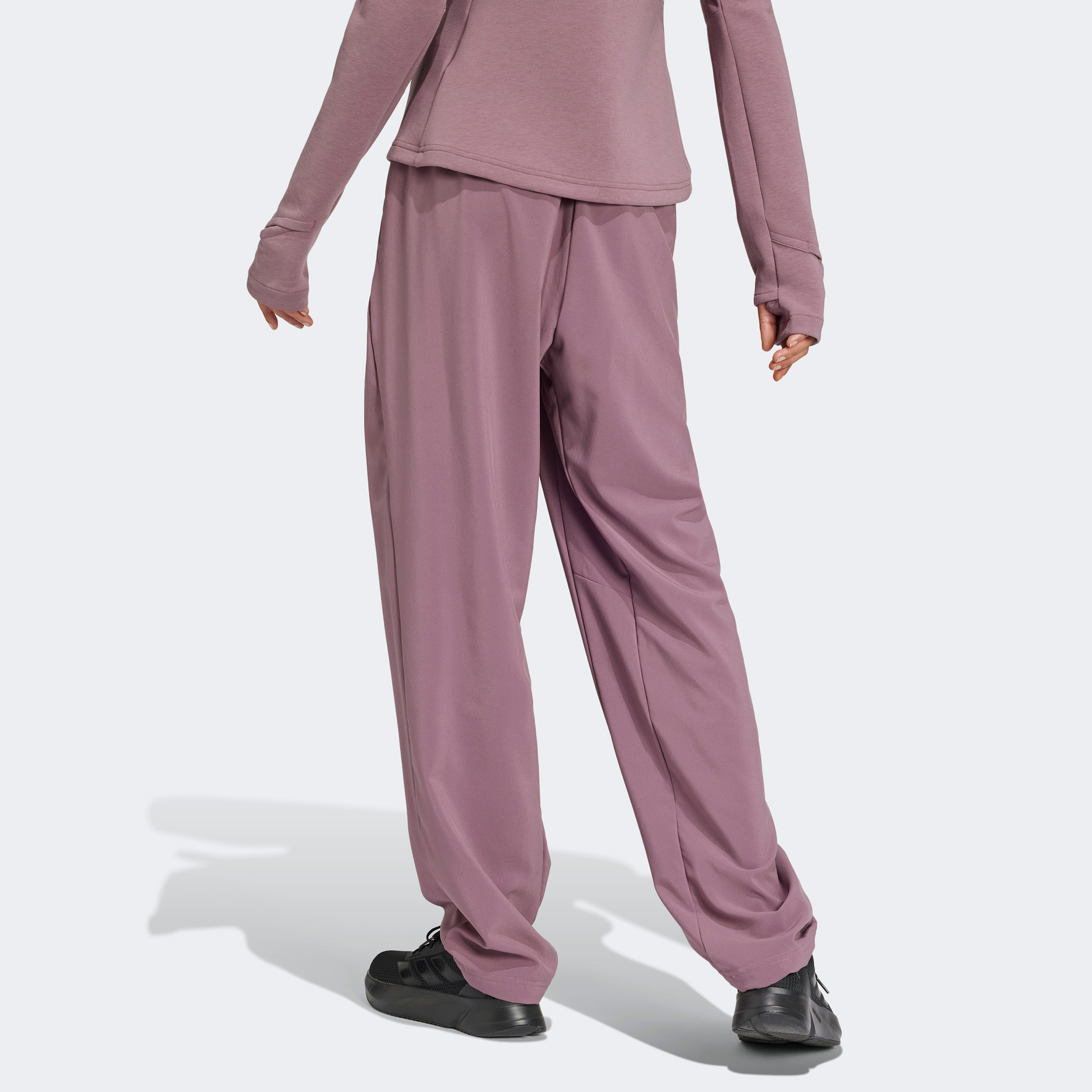 adidas Training Cover Up Kadın Mor Eşofman Altı