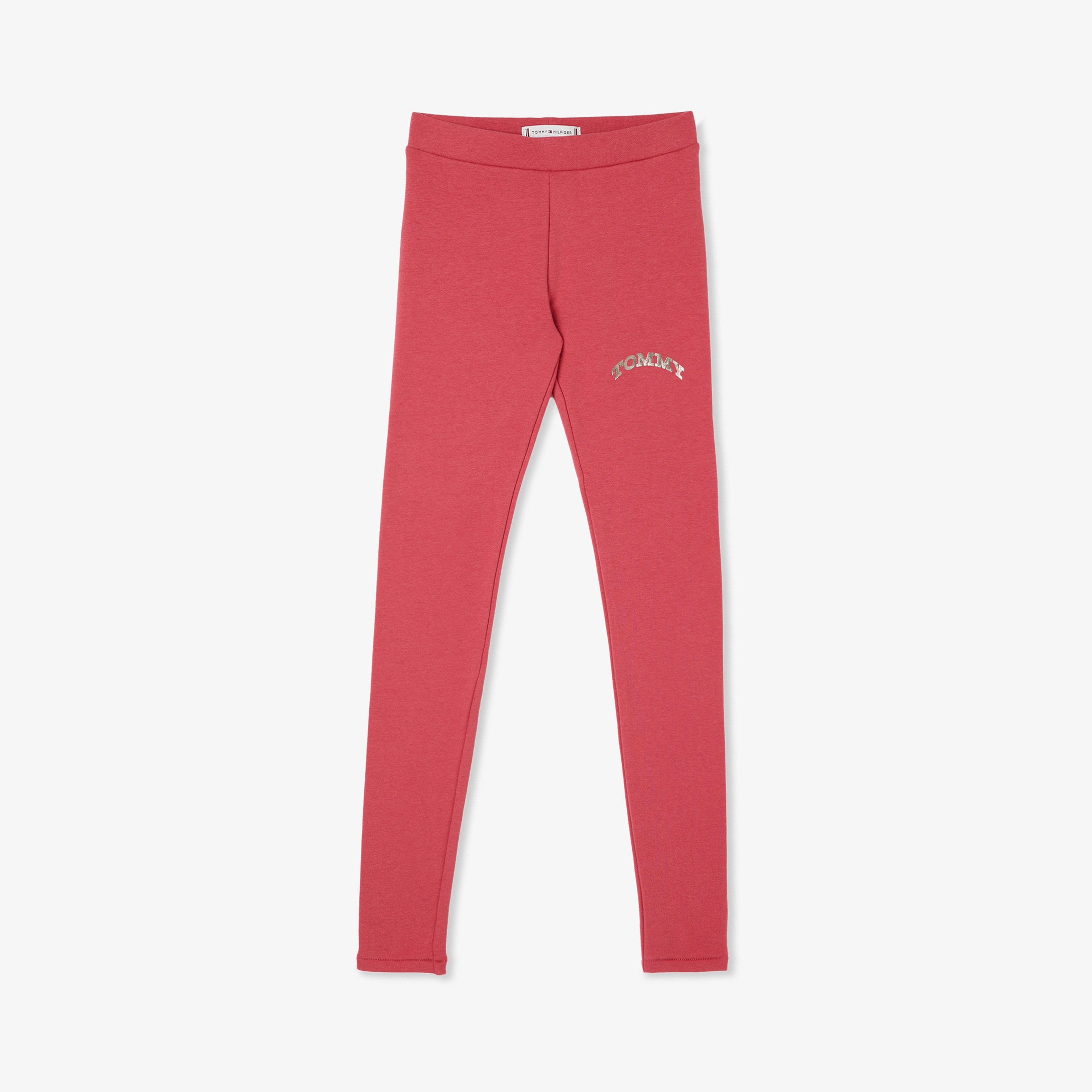Tommy Hilfiger Tommy Foil Legging Çocuk Pembe Tayt