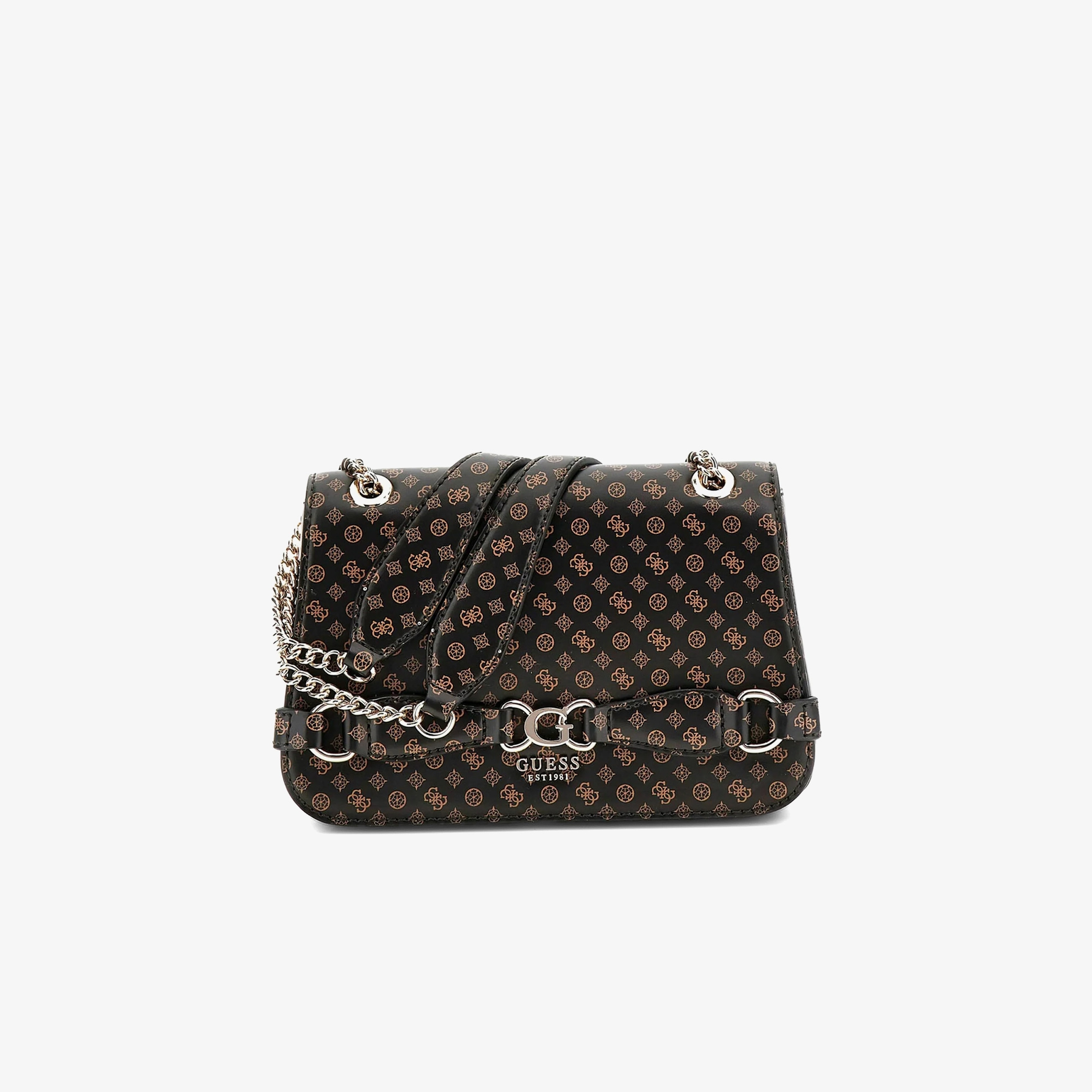 Guess Eliette Logo Grlfrnd 36210 Kadın Kahverengi El Çantası