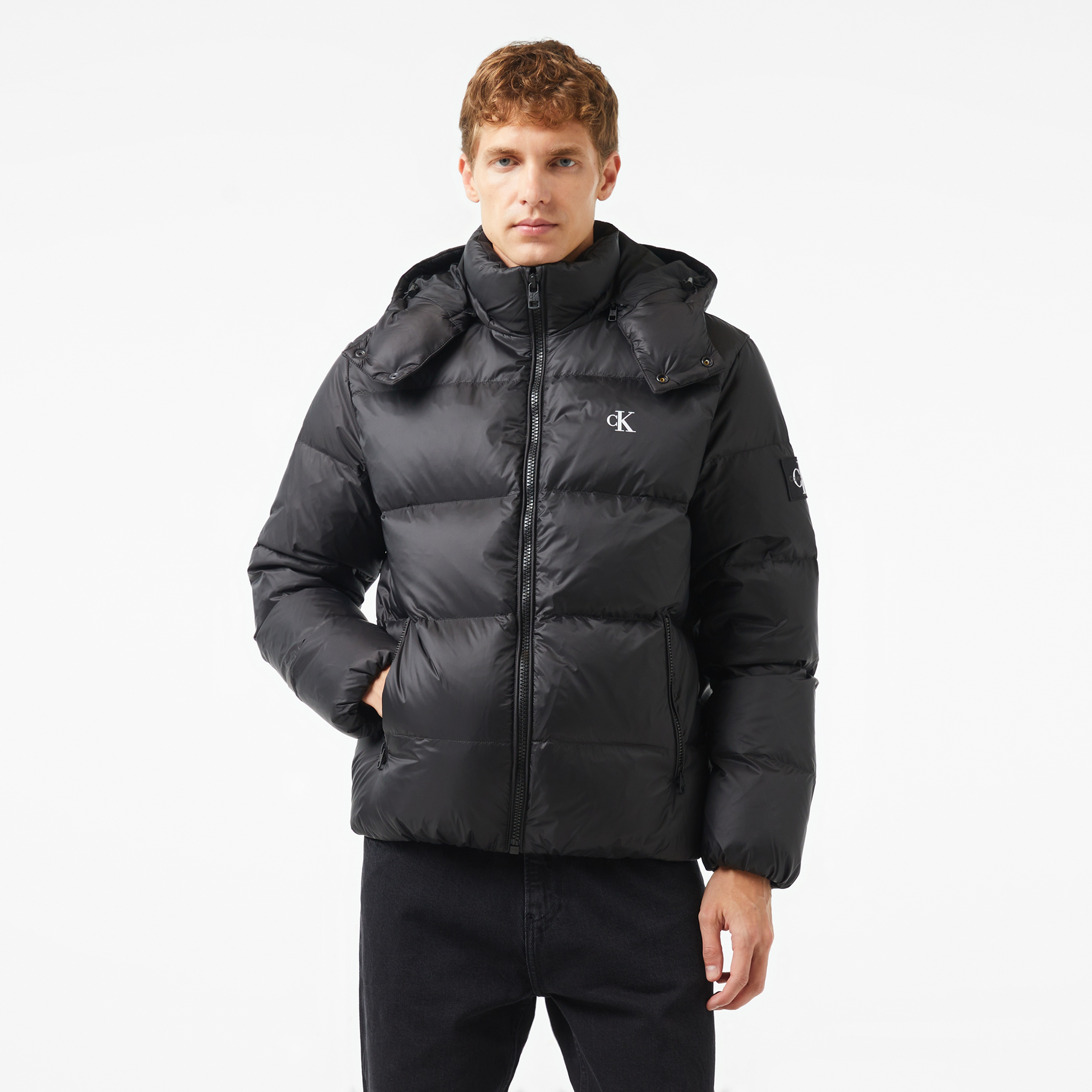 Calvin Klein Jeans Erkek Siyah Mont