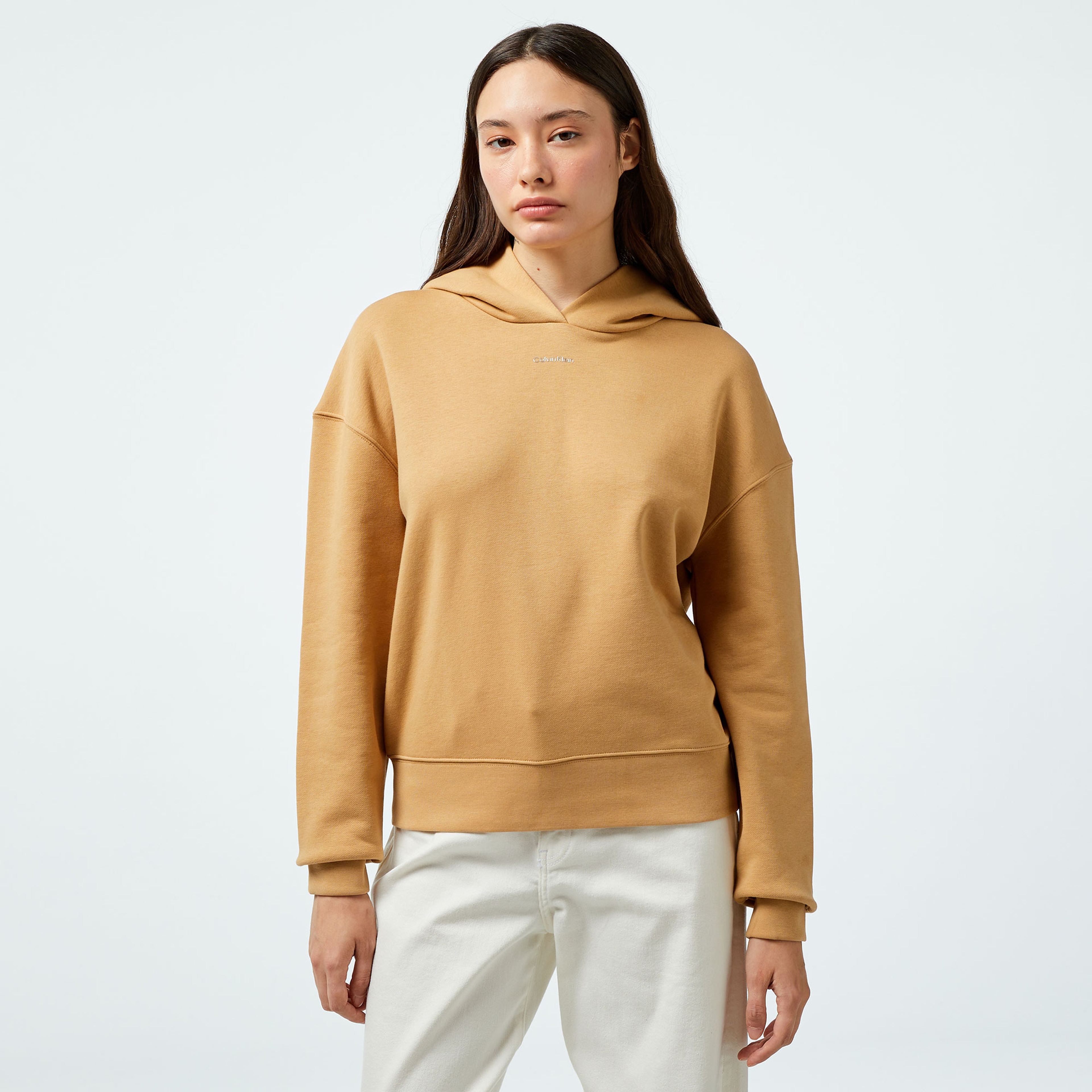 Calvin Klein Kadın Kahverengi Sweatshirt