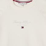 Tommy Hilfiger Nyc Foil Çocuk Beyaz Sweatshirt