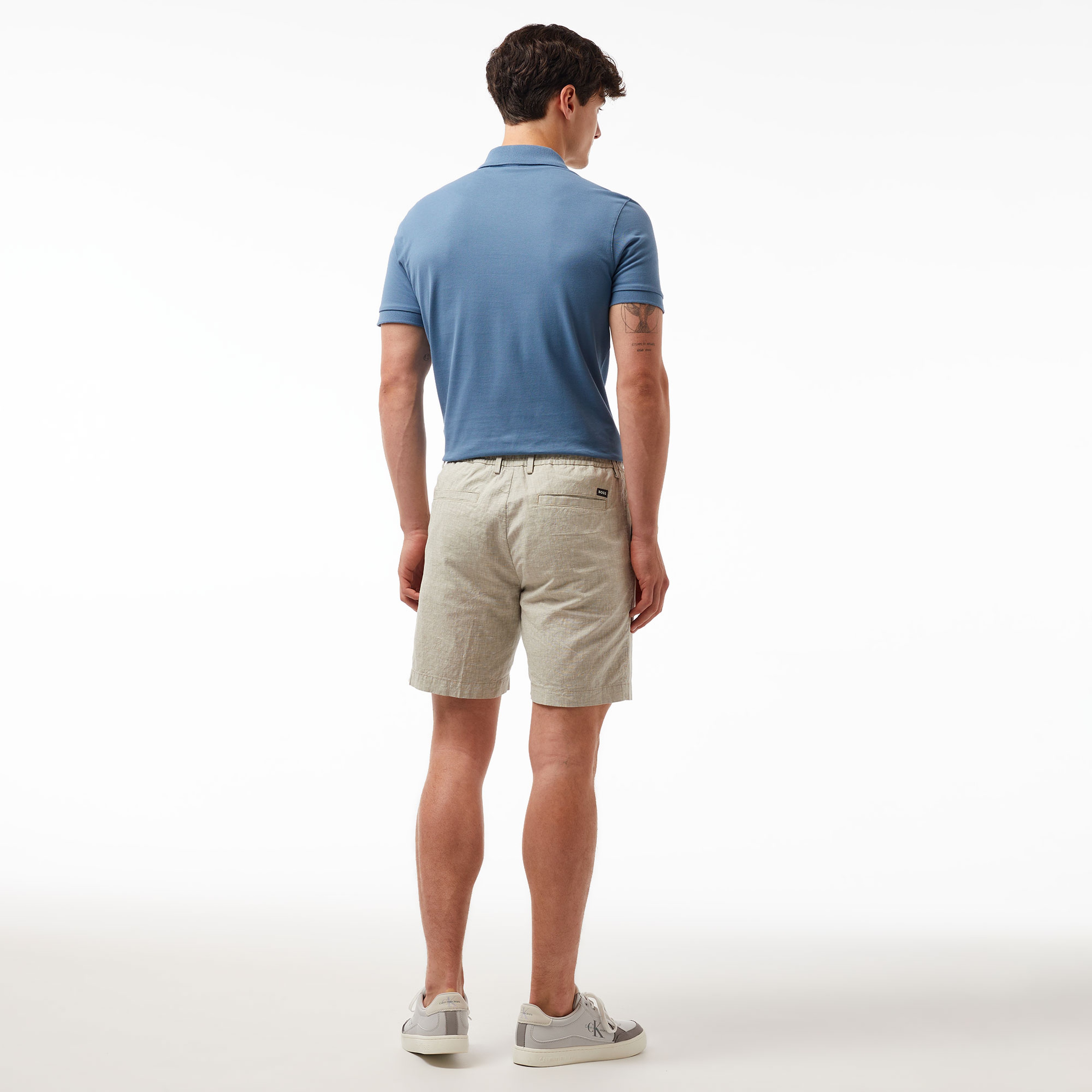 Boss Kane-Ds-Shorts Erkek Yeşil Şort