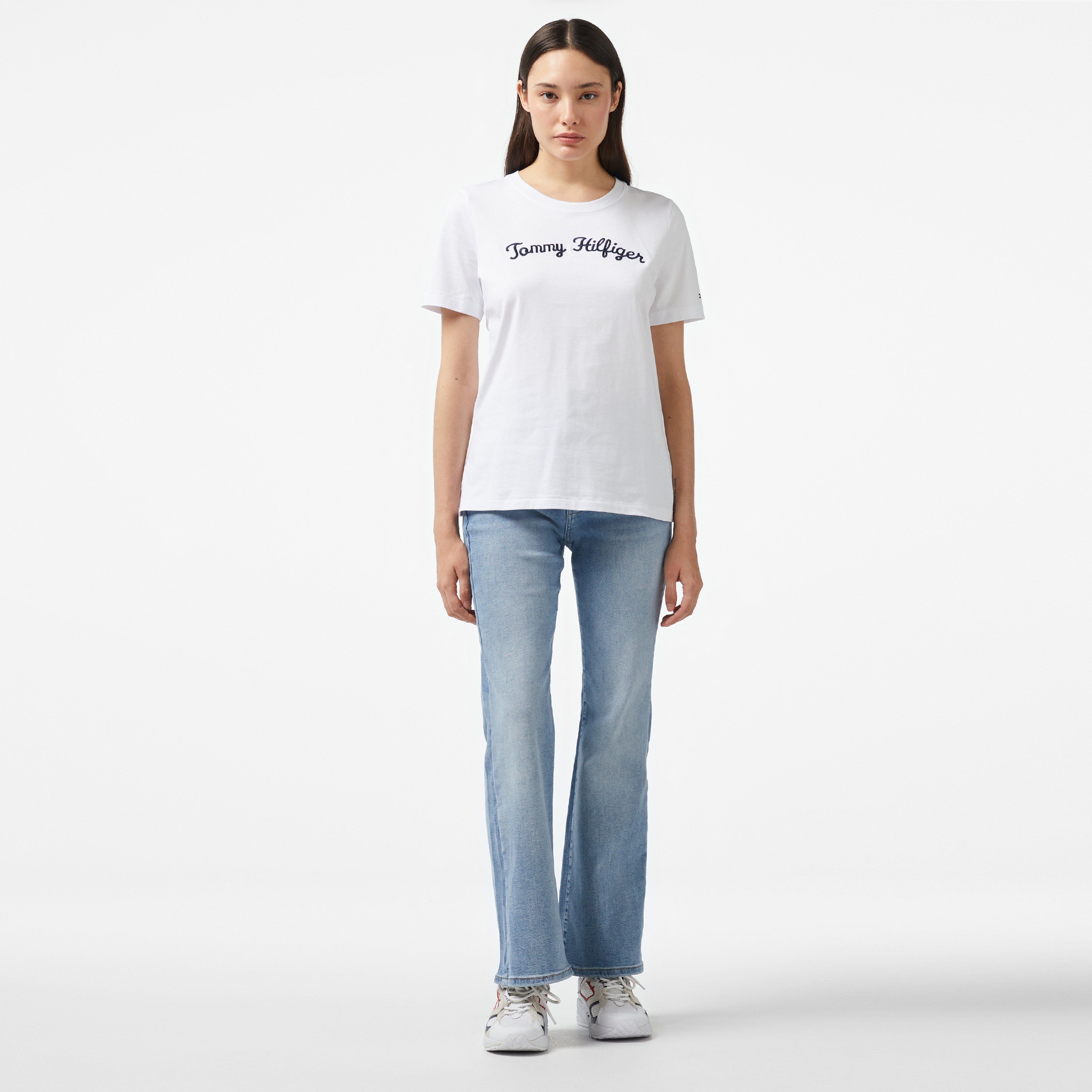Tommy Hilfiger Jeans Sylvia Hgh Flr Kadın Mavi Jean