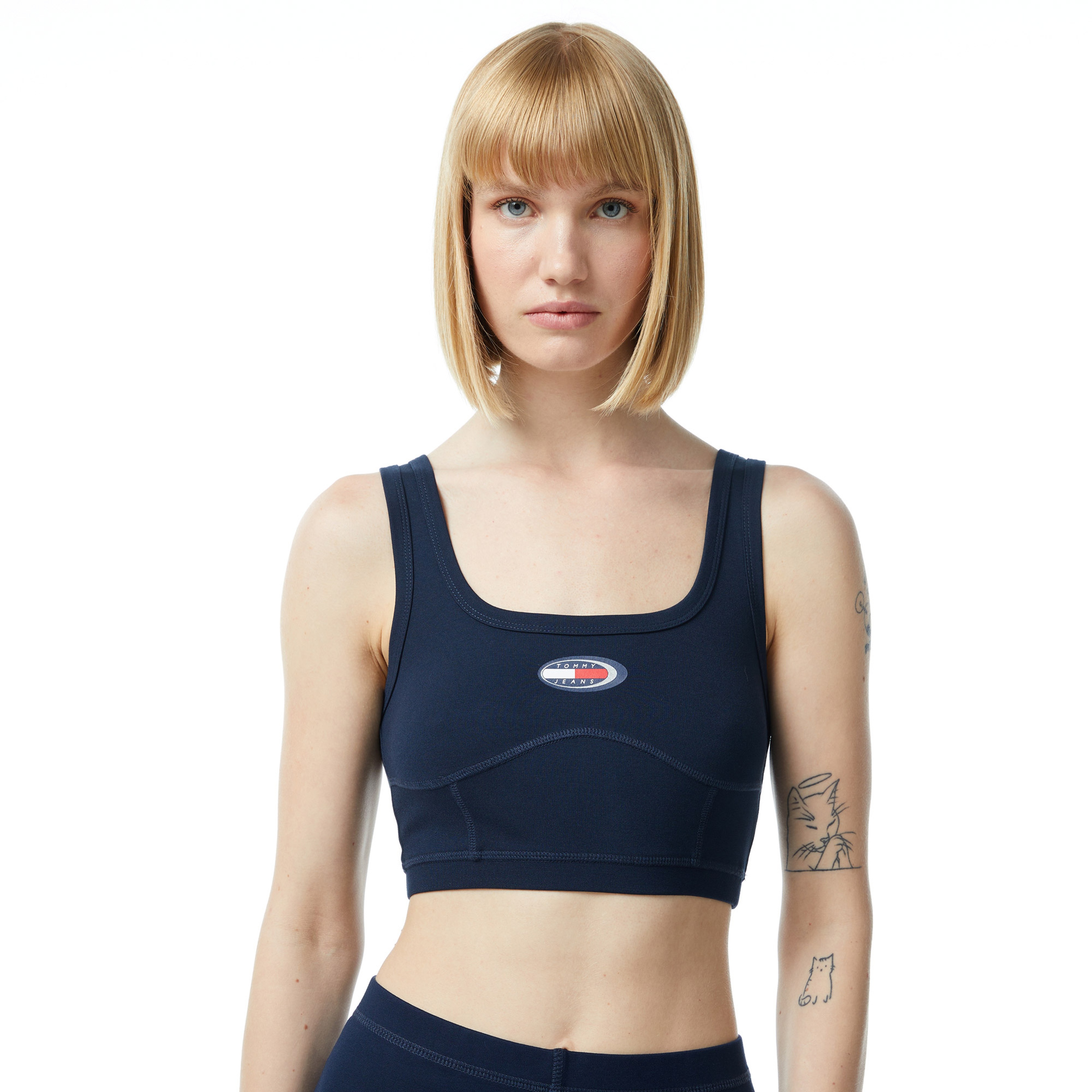 Tommy Jeans Archive Bralette Kadın Lacivert Bra