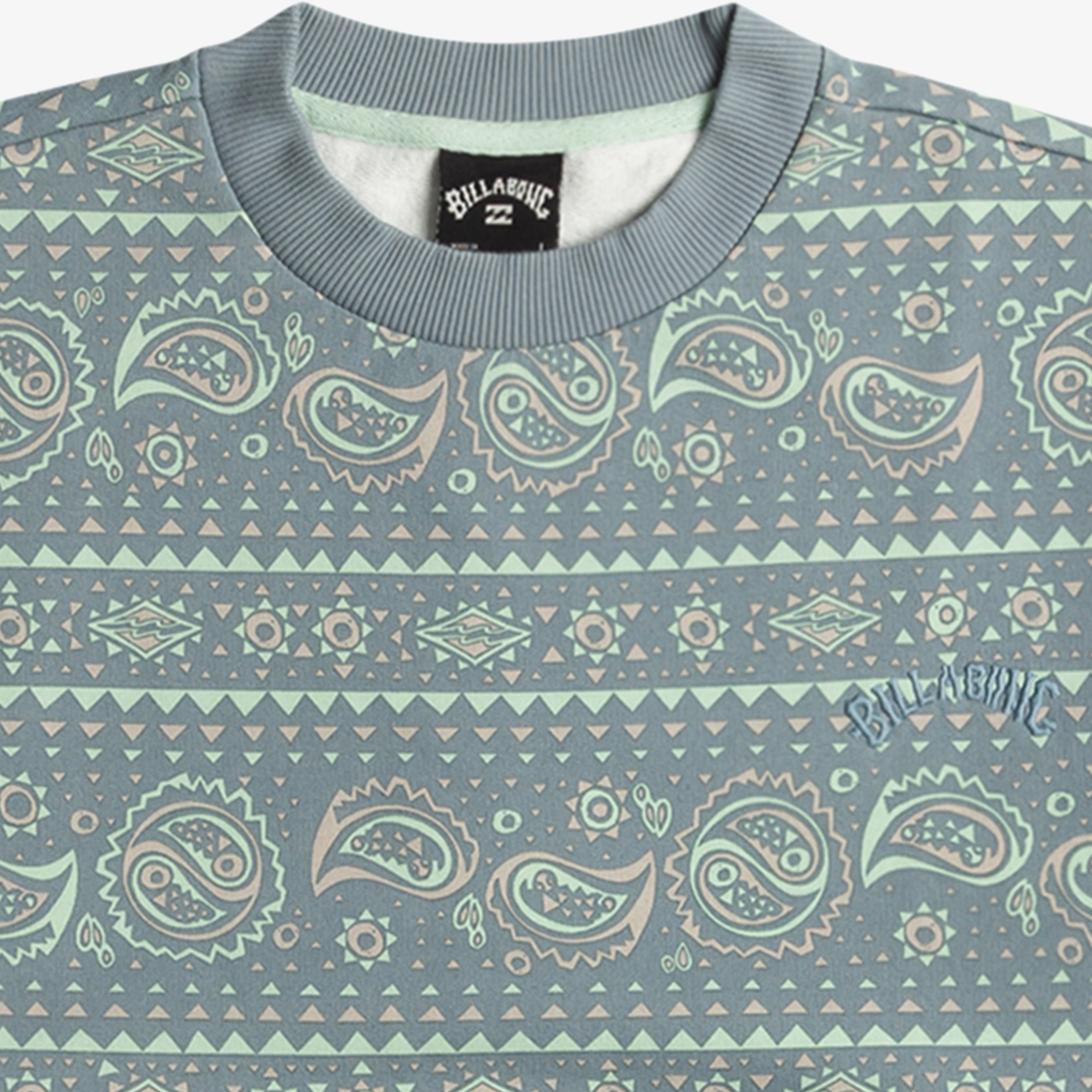 Billabong Halfrack Crew Fleece Erkek Mavi Sweatshirt