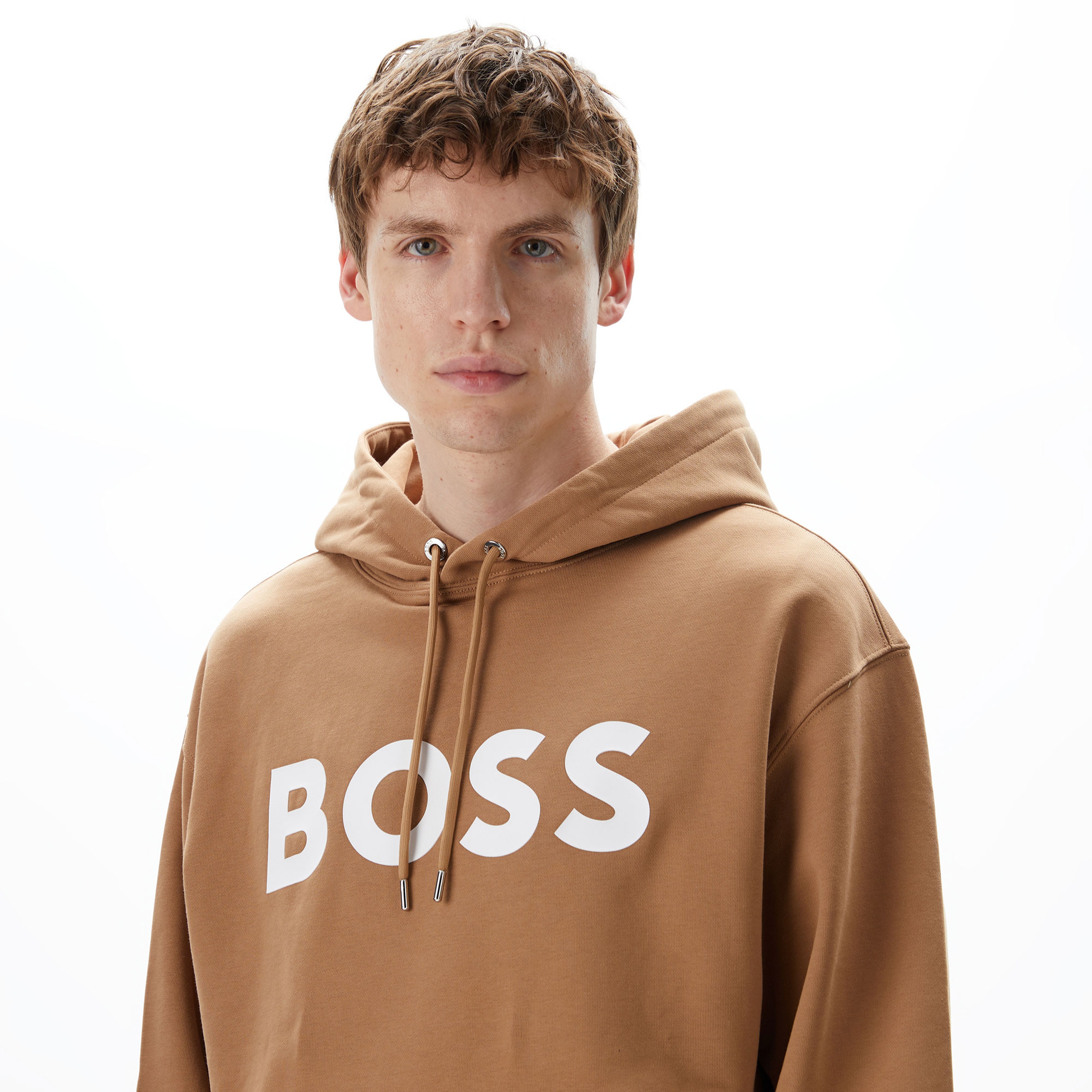 Boss Sullivan 16 Erkek Kahverengi Sweatshirt