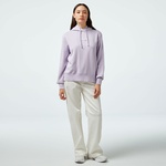 Calvin Klein Jeans Washed Monologo Regular Kadın Mor Hoodie