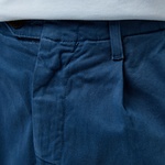 Tommy Hilfiger Relaxed Straight Pleated Kadın Lacivert Chino Pantolon