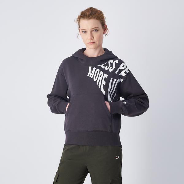 Champion Kadın Siyah Sweatshirt