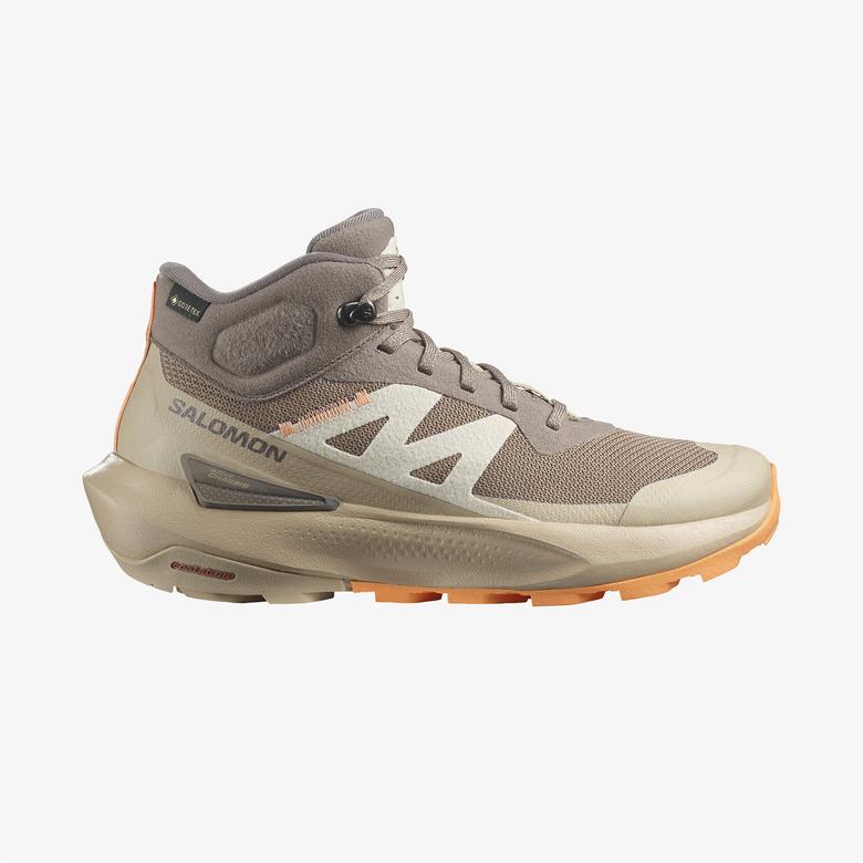 Salomon Elixir Activ Mid Gore-Tex Kadın Kahverengi Bot