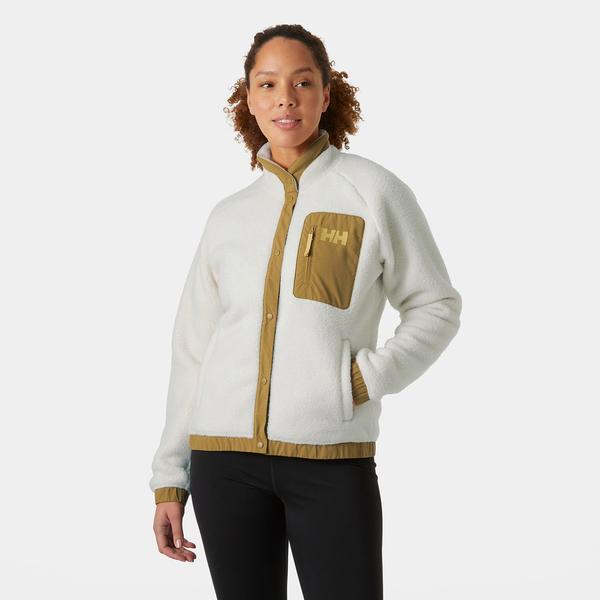 Helly Hansen Imperial Pile Snap Kadın Krem Rengi Polar
