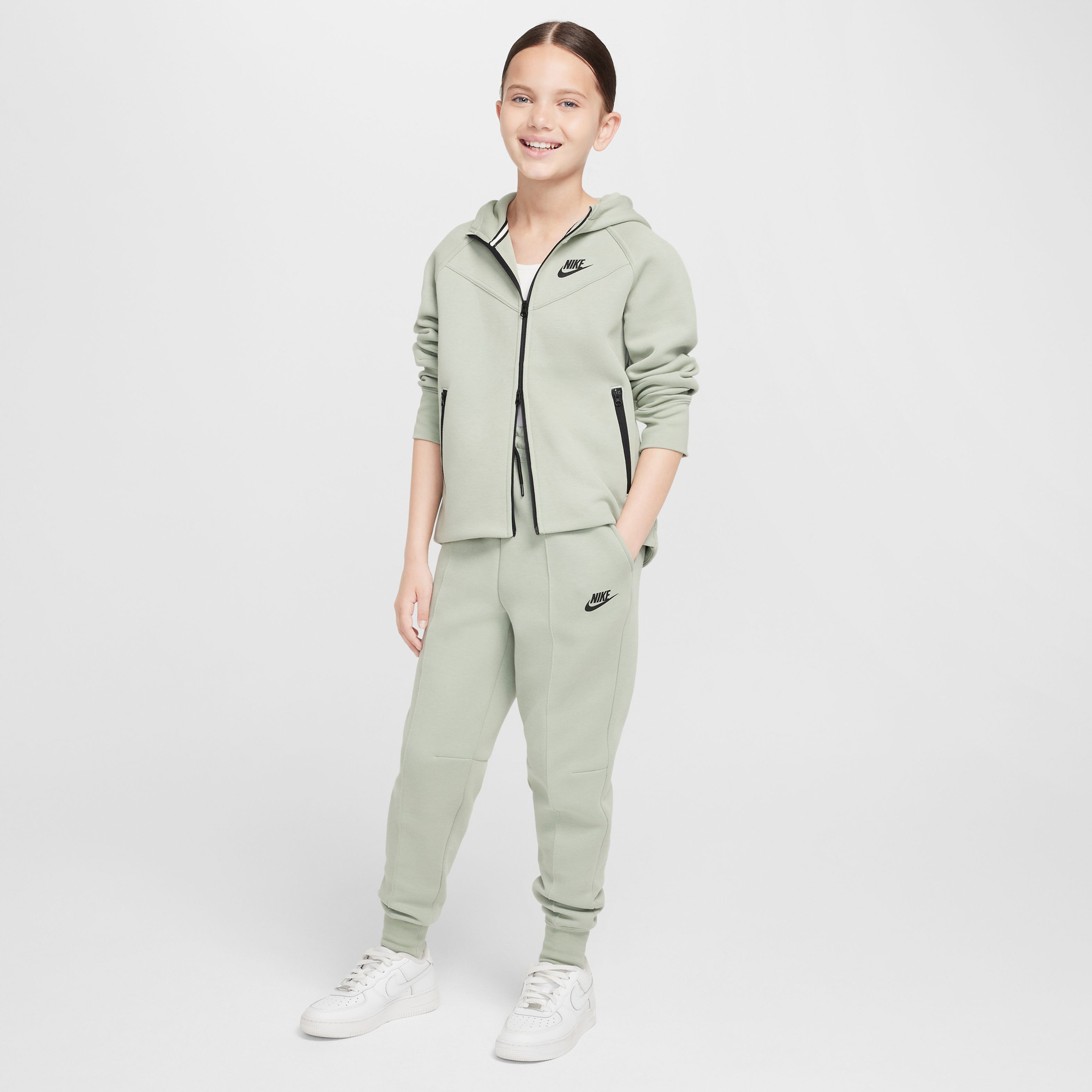 Nike Sportswear Tech Fleece Çocuk Yeşil Eşofman Altı