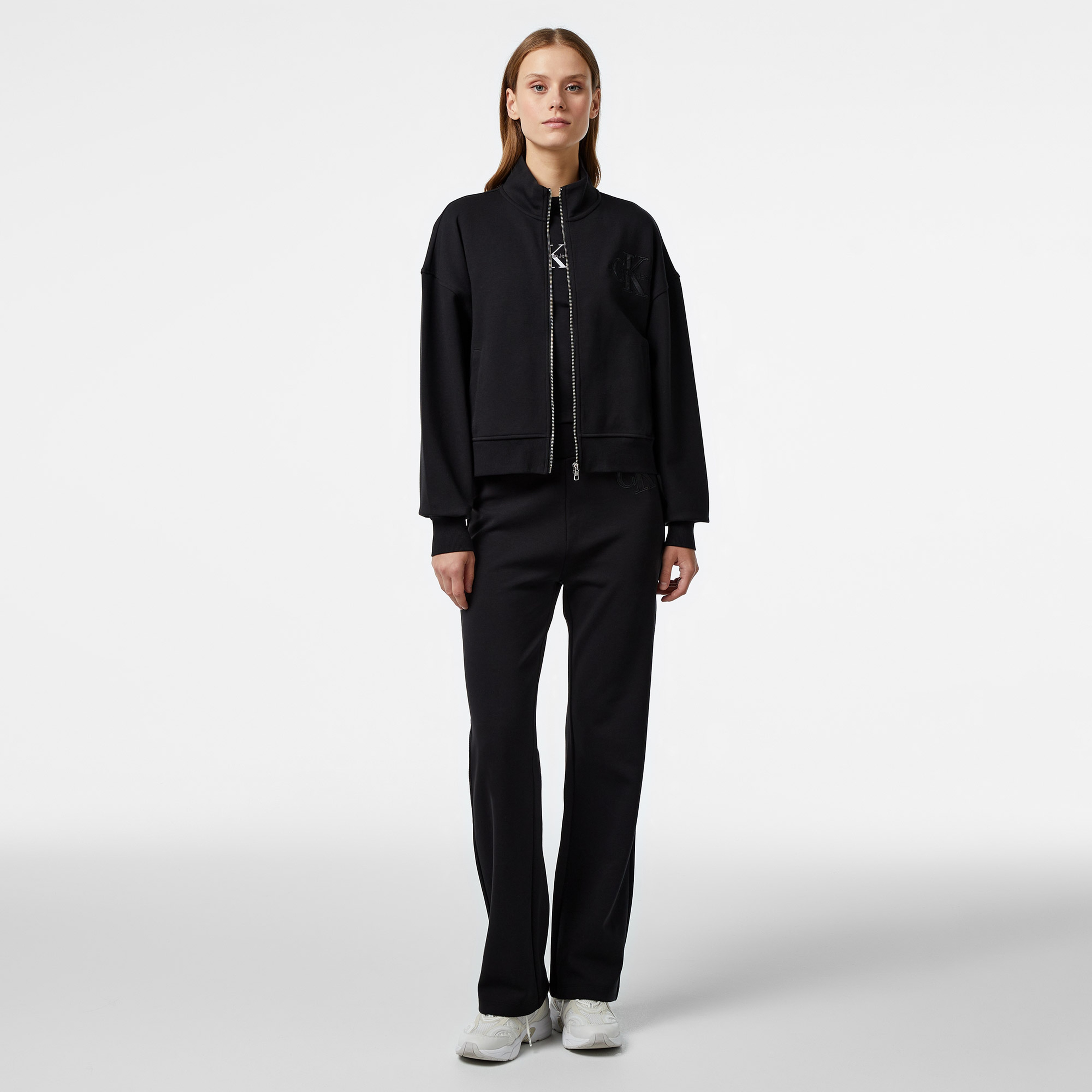 Calvin Klein Jeans Kadın Siyah Sweatshirt