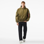 Alpha Industries Pull-Over Hooded Ma-1 Unisex Yeşil Sweatshirt