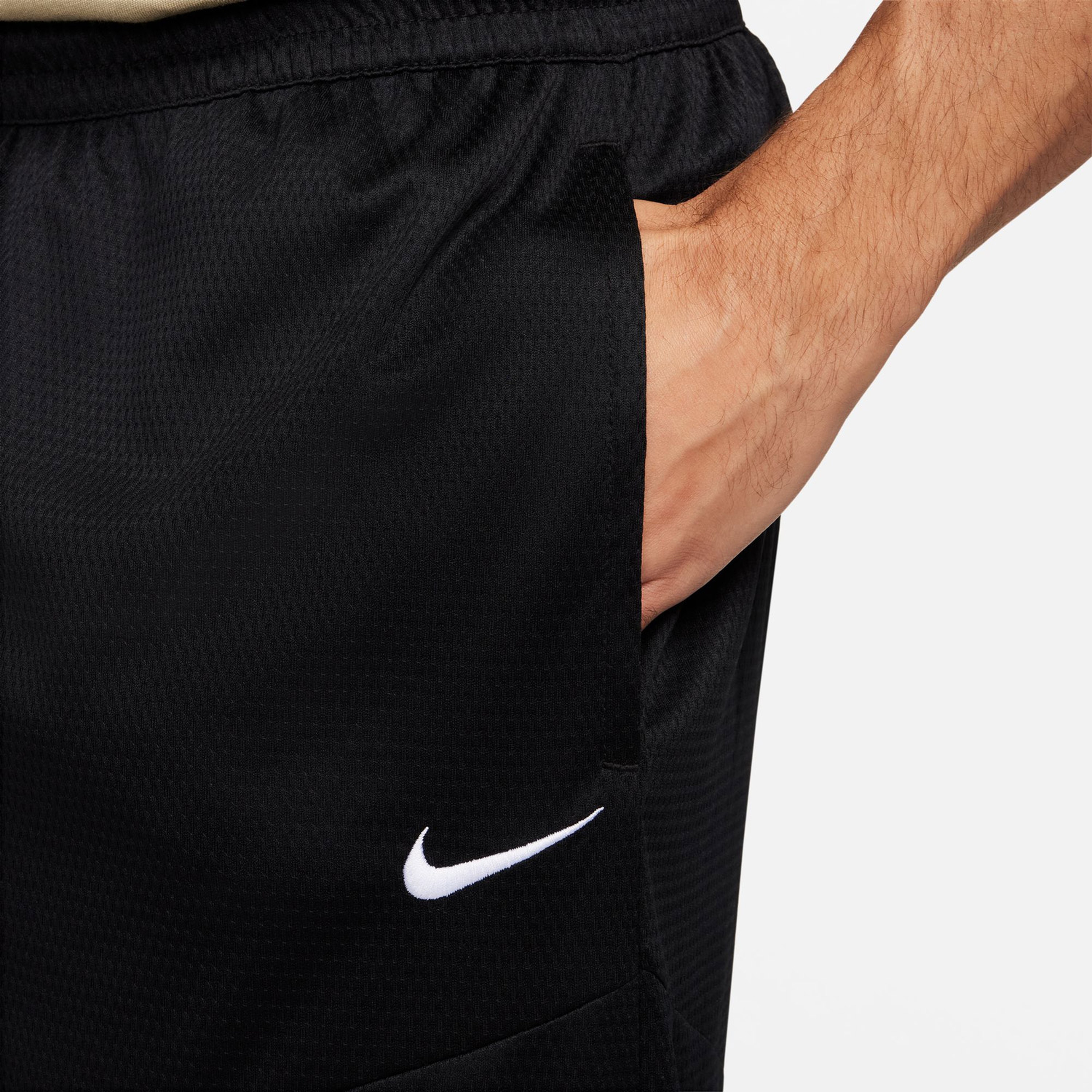 Nike Icon Dri-Fit 20cm Erkek Siyah Basketbol Şortu