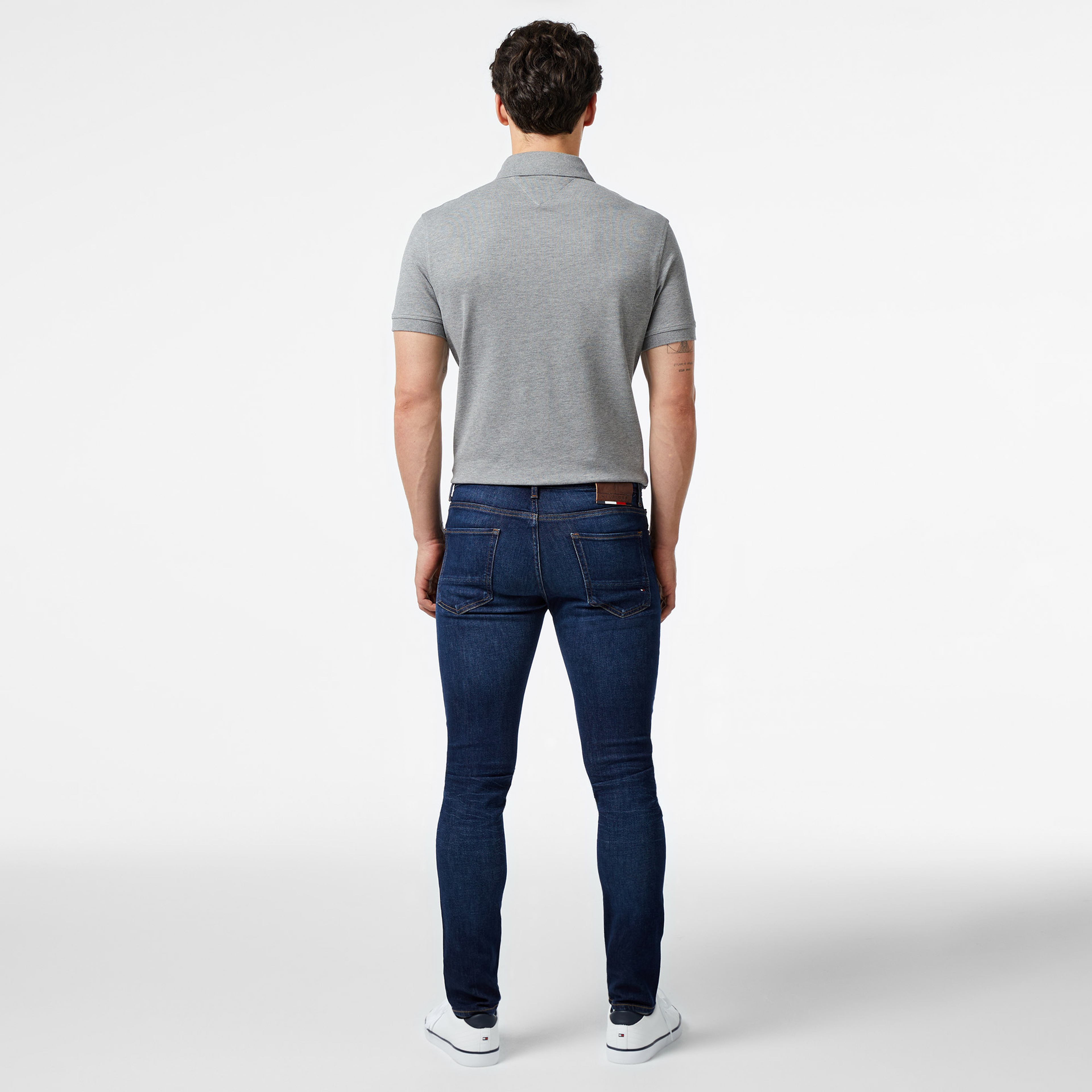 Tommy Hilfiger Slim Bleecker Benton Erkek Mavi Jean